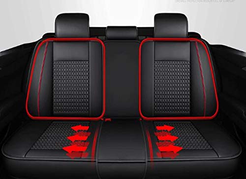 Breathable Polyester Fiber Leather Car Seat Covers for Kia Seltos 2020-2022 - Premium Comfort & Protection for Daily Commute & Road Trips