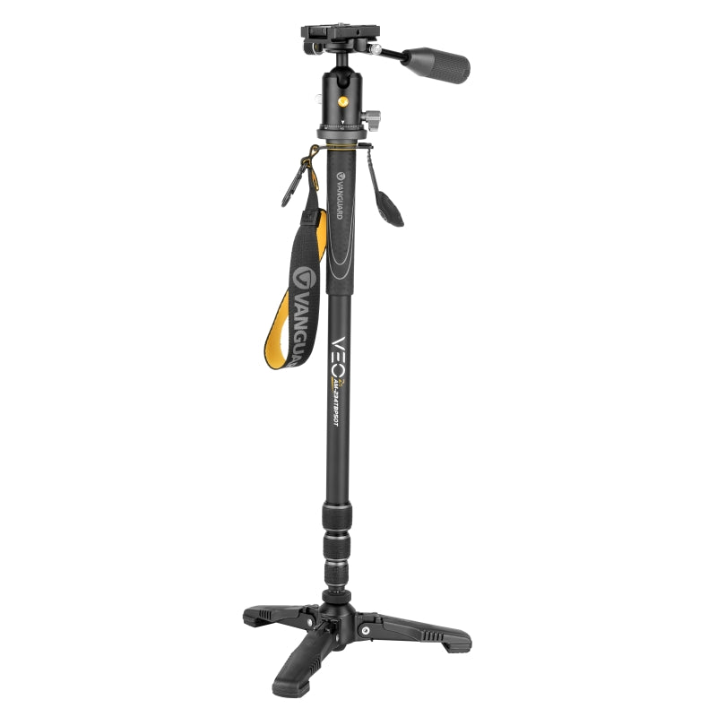 VEO 2S AM 234 TBP50T Aluminum Monopod with Ball Head - Lightweight & Adjustable Camera Support for Photography, Videography, Travel & Outdoor Shooting
