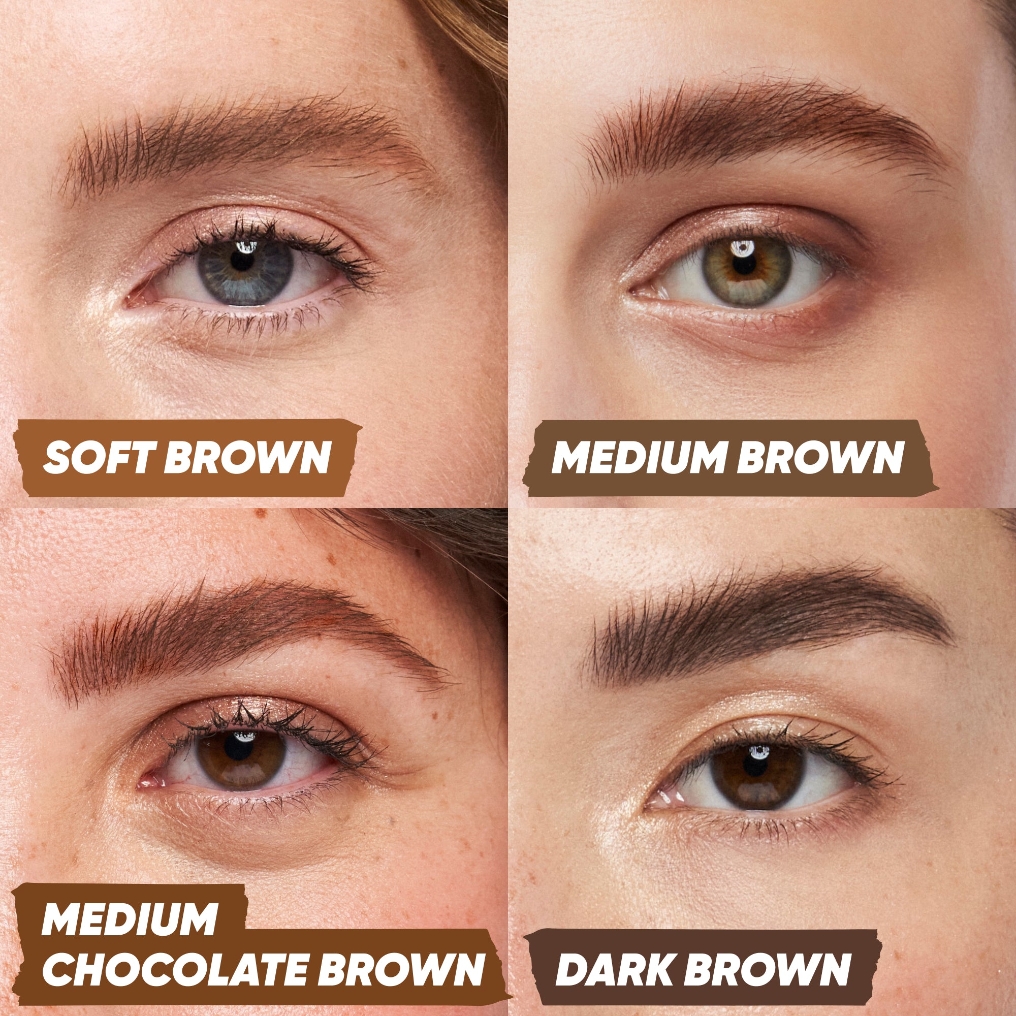 Air Brow Tinted Volumizing Treatment Gel - Natural-Looking Eyebrow Enhancer for Fuller Brows | Perfect for Daily Makeup & Special Occasions