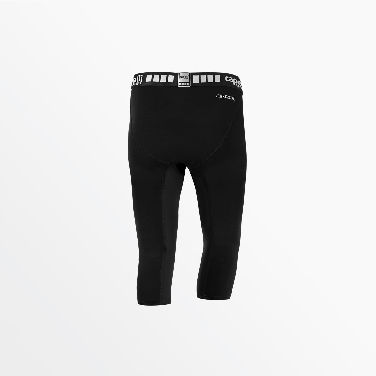 BOYS 3/4 LENGTH PERFORMANCE TIGHTS - Athletic Compression Pants for Running, Soccer & Basketball - Moisture Wicking & Breathable Workout Leggings for Kids Sports & Active Play