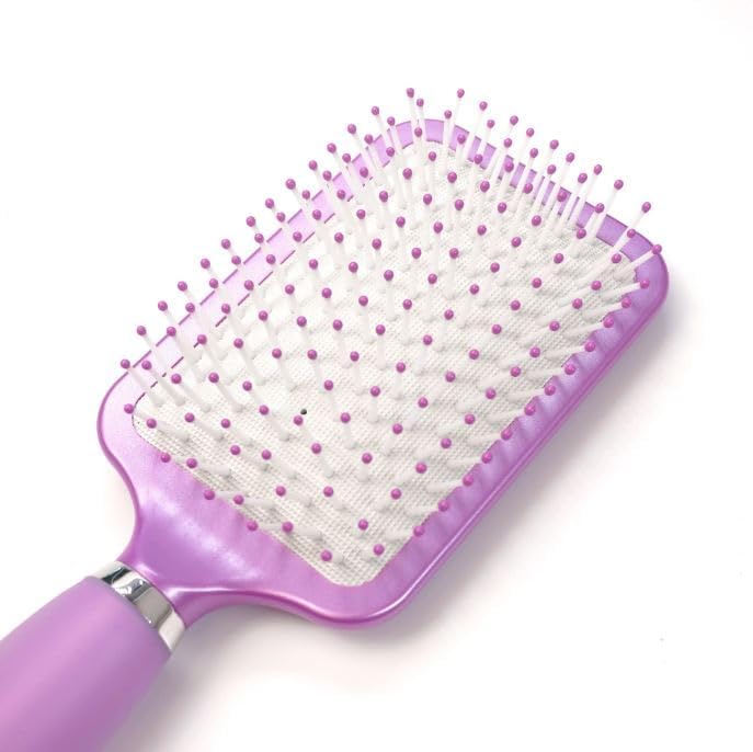 **Detangling Hair Brush Set for Thick & Curly Hair - Anti-Static Paddle Hairbrush with Scalp Massage - Reduces Breakage & Tangles for Men, Women & Kids - Perfect for Daily Styling & Salon Use**
