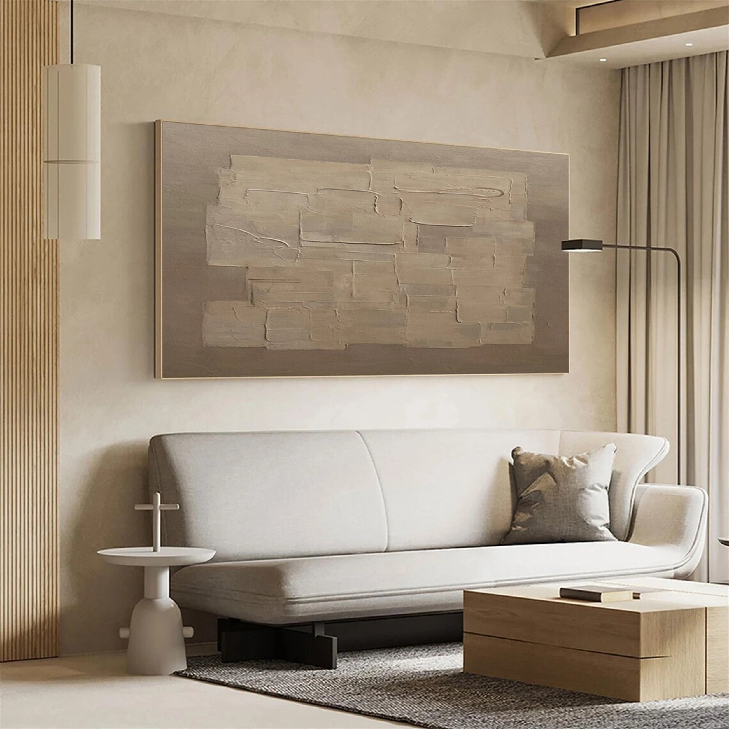 Abstract Tranquility Wall Art Print #WS112 - Modern Home Decor for Living Room, Bedroom & Office