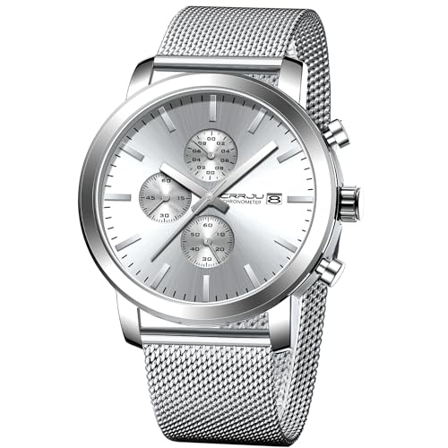 M silver white