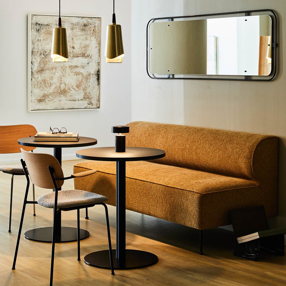 PRE ORDER │ AUDO CPH Nimbus Rectangular Mirror in Bronzed Brass - Elegant Wall Decor for Living Room, Bedroom & Entryway