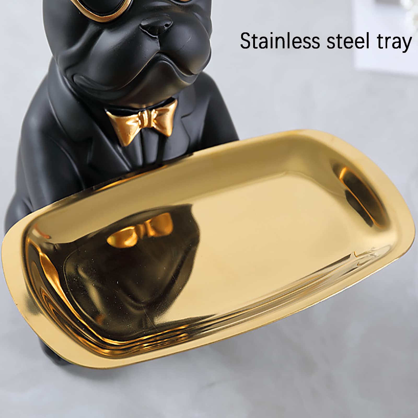 French Bulldog Sculpture Statue - Yoga Brown 3