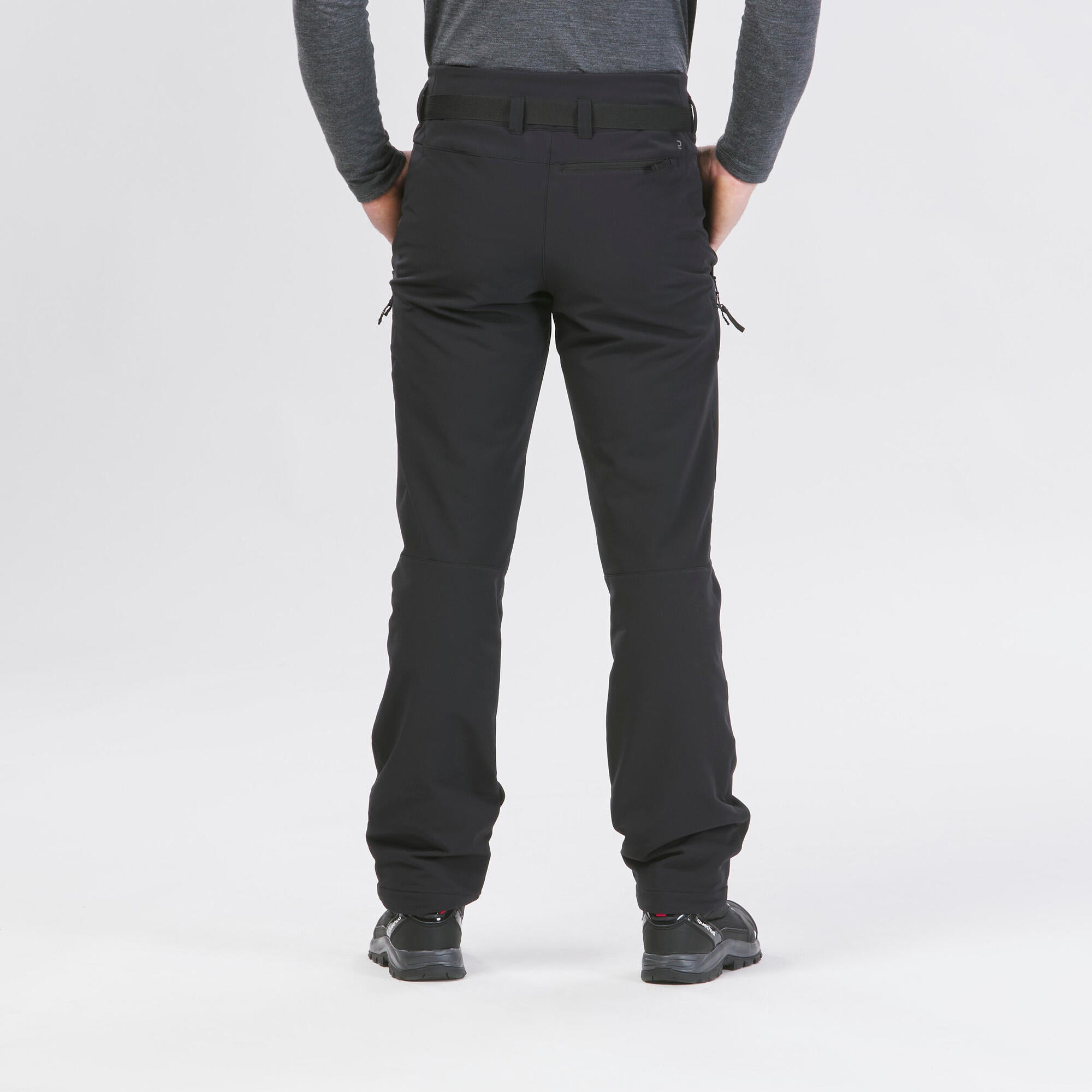 Quechua SH100 Waterproof Hiking Pants for Men - Lightweight Quick-Dry Outdoor Trekking Trousers for Camping & Mountain Climbing