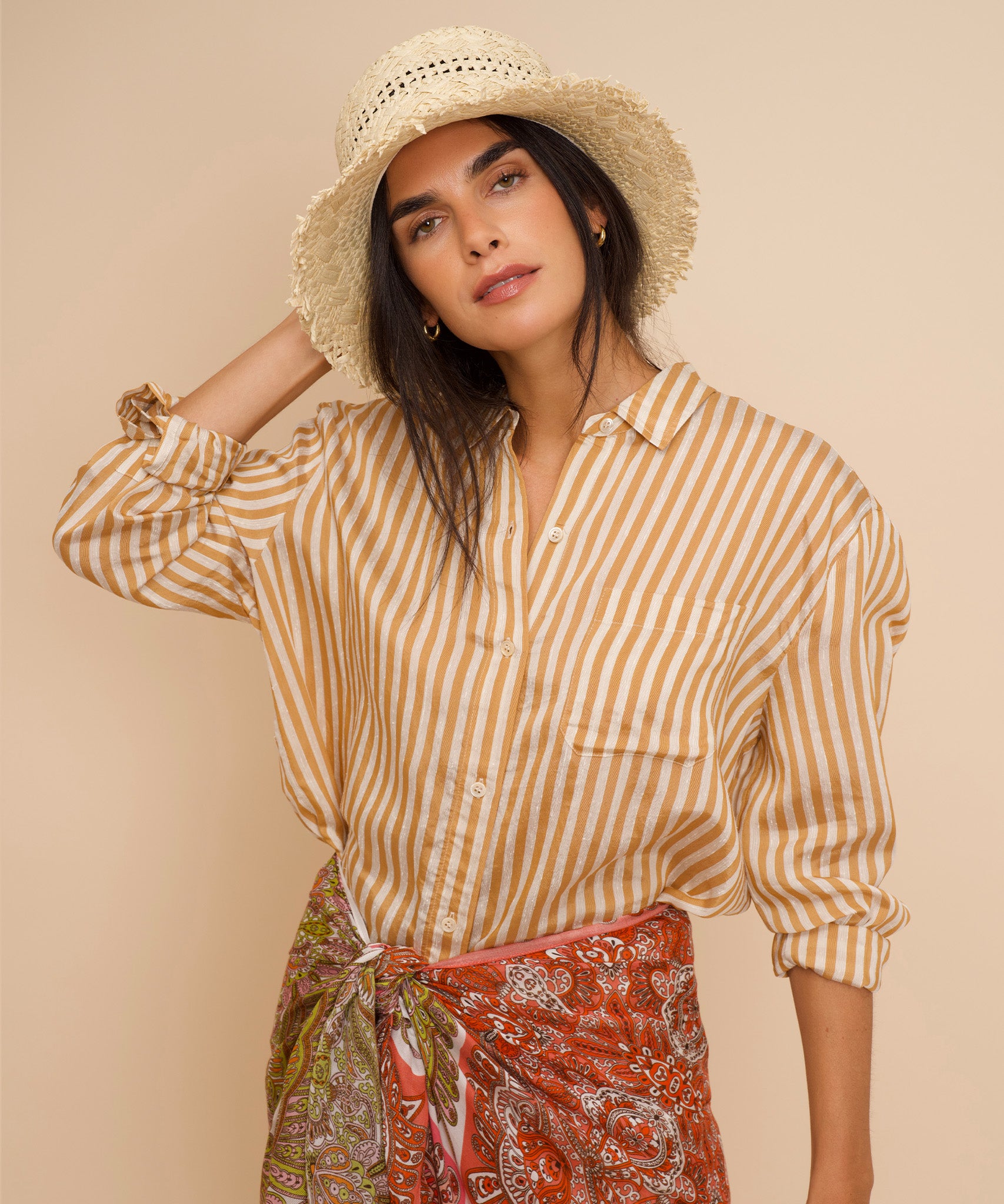 Stylish Majorca Bucket Hat for Women & Men - UPF 50+ Sun Protection, Breathable & Foldable Summer Beach Hat - Perfect for Outdoor, Travel, and Vacation