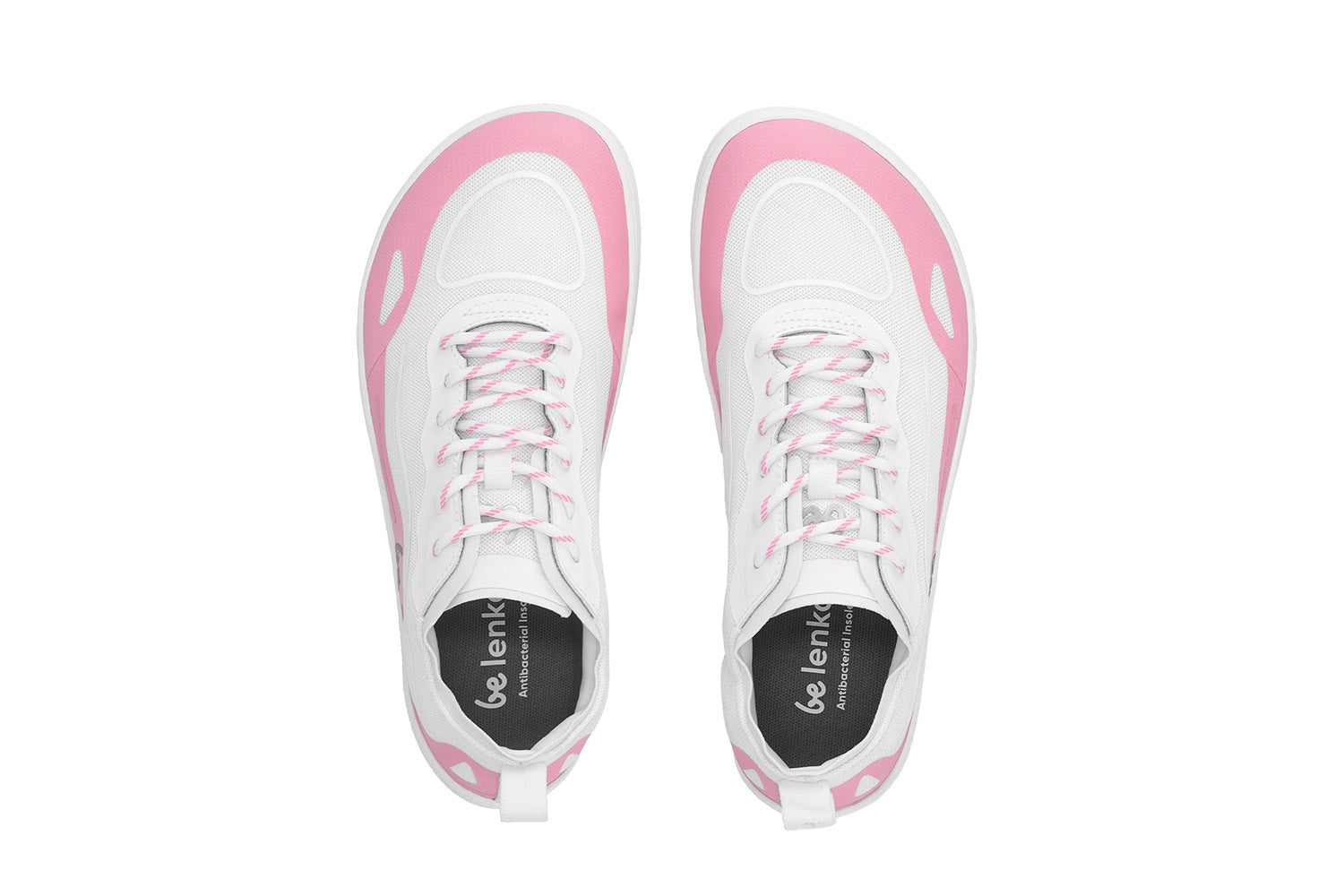 Barefoot Sneakers for Women - Be Lenka Velocity Light Pink | Minimalist Running Shoes for Natural Movement & Gym Workouts
