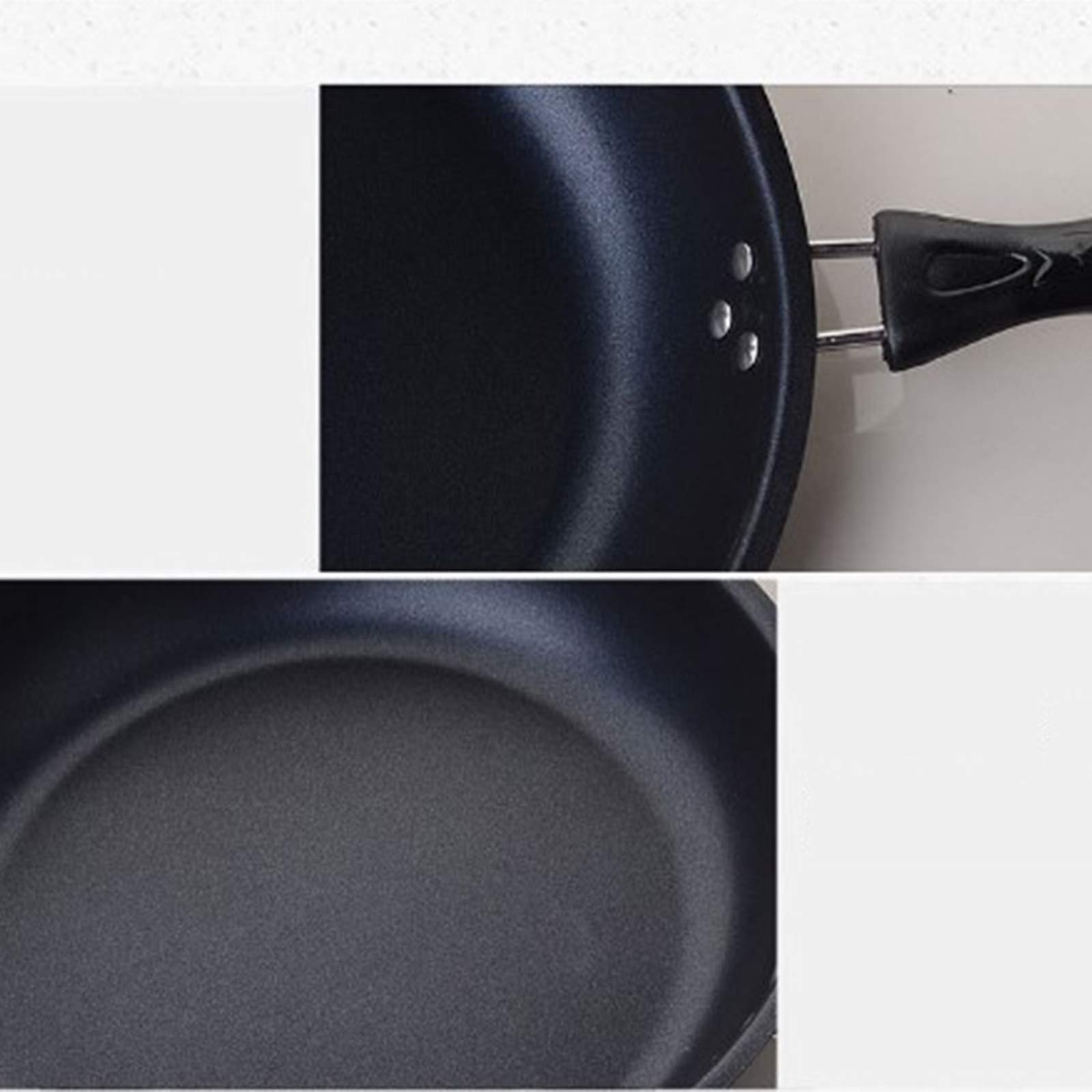 Non-Stick Mini Frying Pan 12cm - Perfect for Pancakes, Eggs, Omelets & Frittatas - Round Nonstick Skillet with Coating for Easy Cooking - Ideal for Breakfast, Camping & Small Kitchen Use