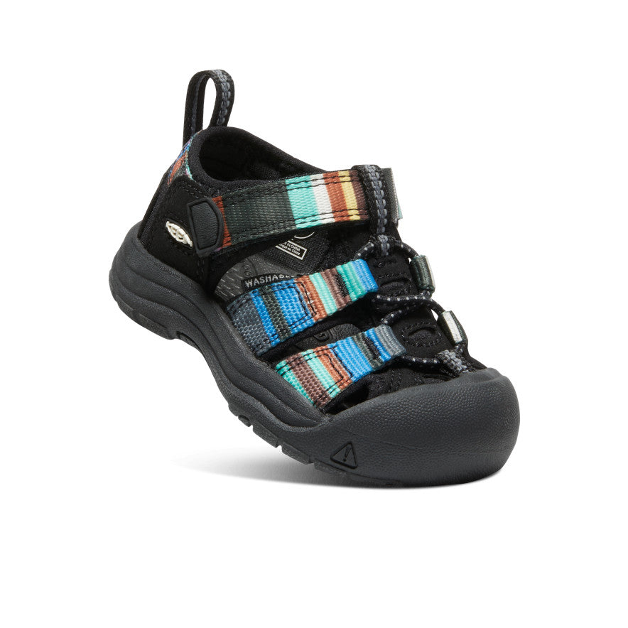 Newport H2 Kids Sandals for Toddlers - Raya Black | Comfortable & Durable Beach Shoes for Boys & Girls | Perfect for Summer, Pool, and Outdoor Play