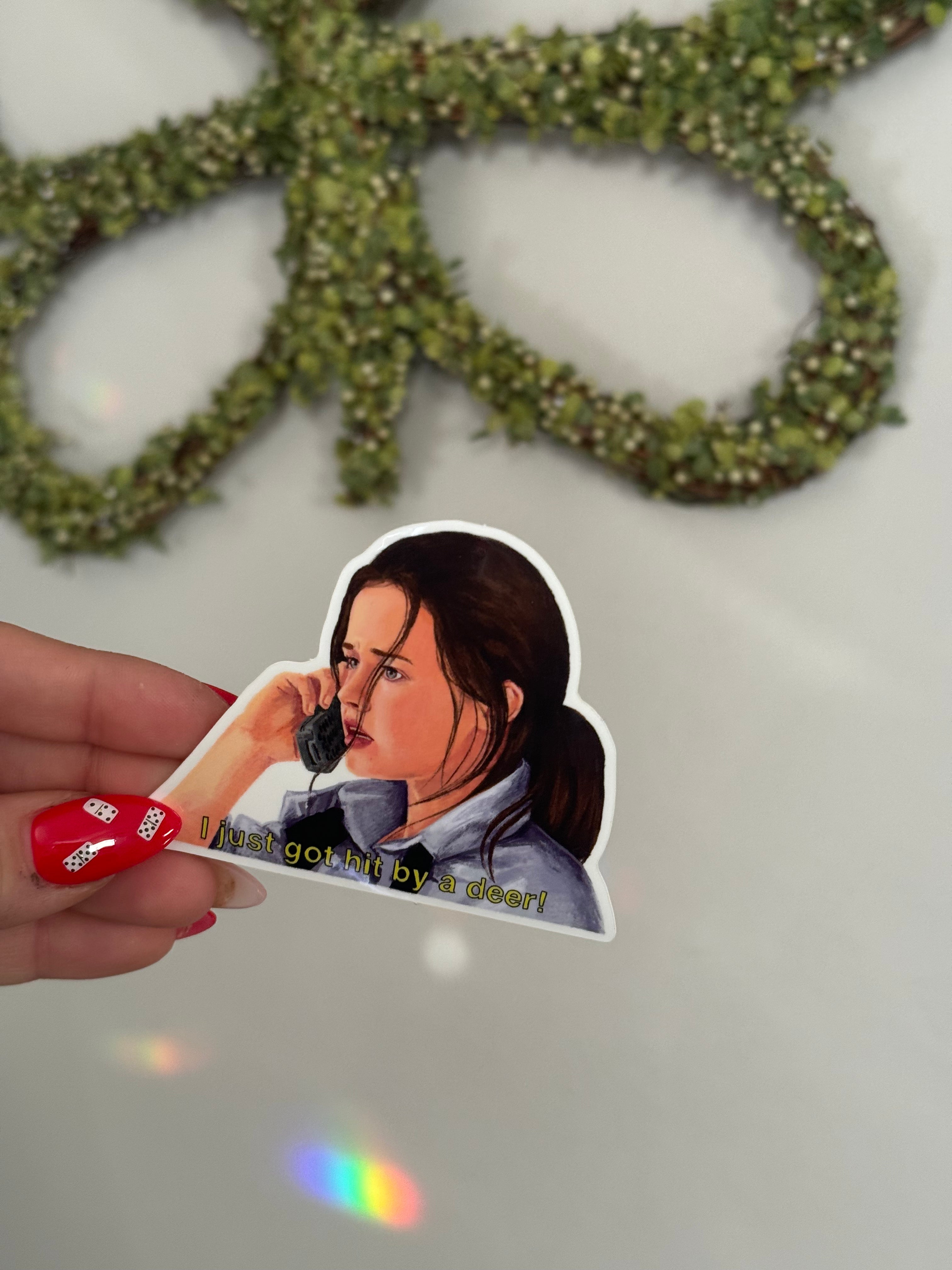 Rory Gilmore Stickers - Fun & Cute Stickers for Laptops, Water Bottles, Journals - Perfect for Gilmore Girls Fans & Aesthetic Lovers
