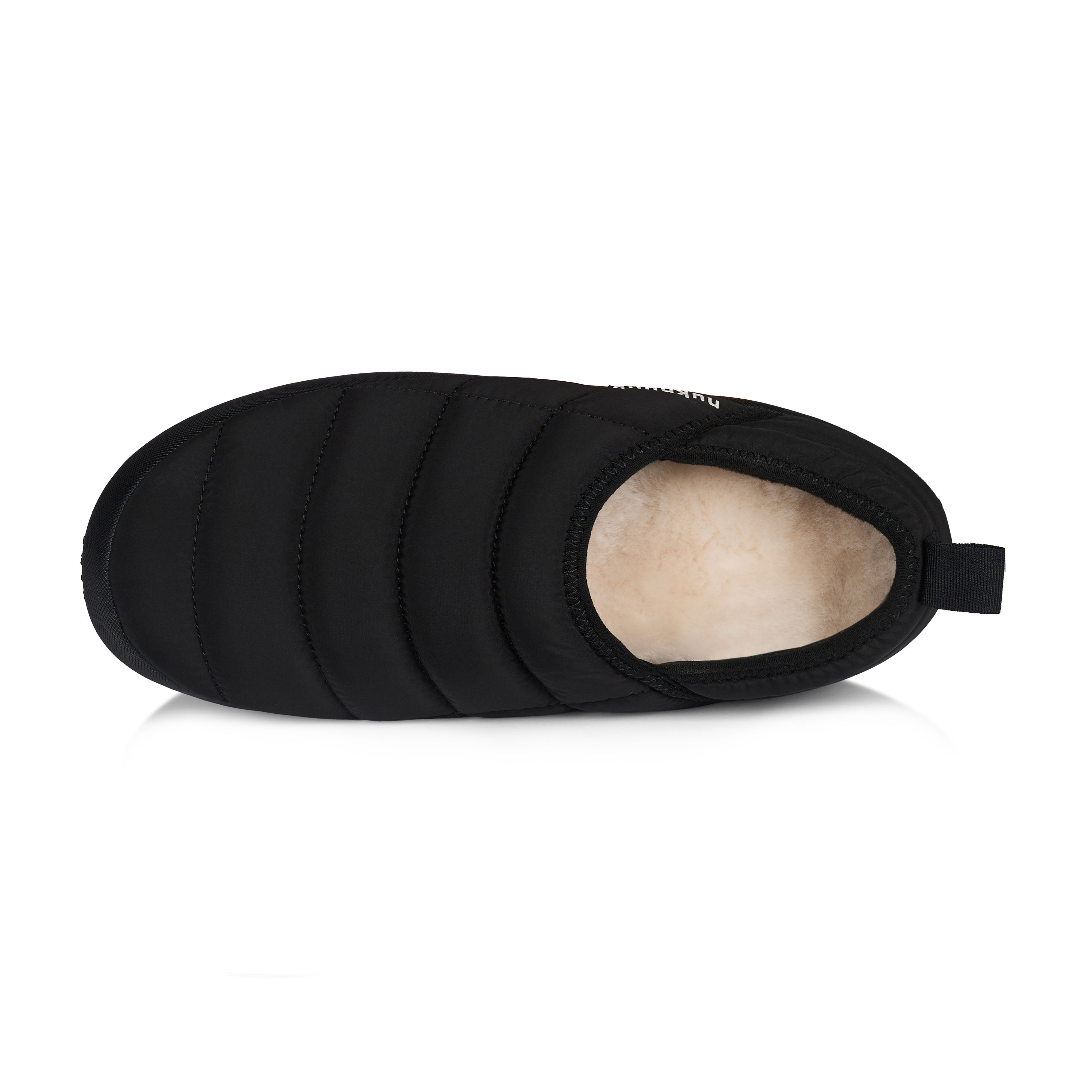 Vince Men's Slippers for Indoor & Outdoor - Soft Comfortable House Shoes for Relaxing at Home - Black