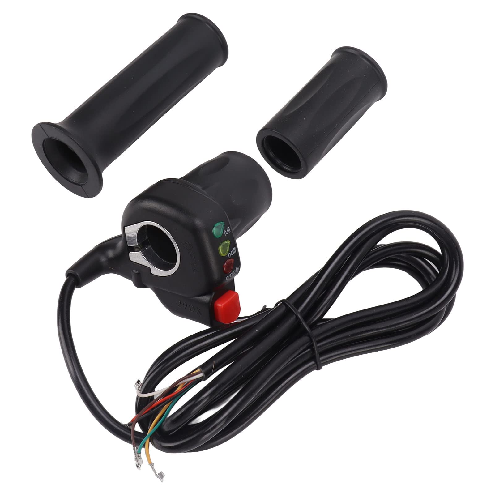 KUIDAMOS Electric Bike Throttle Grip - Durable & Sensitive Speed Control for E-Bikes - Perfect for Commuting, Off-Roading & Urban Riding