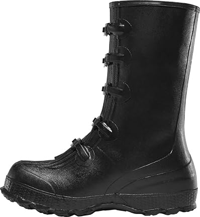 LaCrosse Men's Z Series 14 Inch Waterproof Overshoe Work Boots - Heavy Duty Slip-Resistant for Construction, Hunting & Outdoor Work