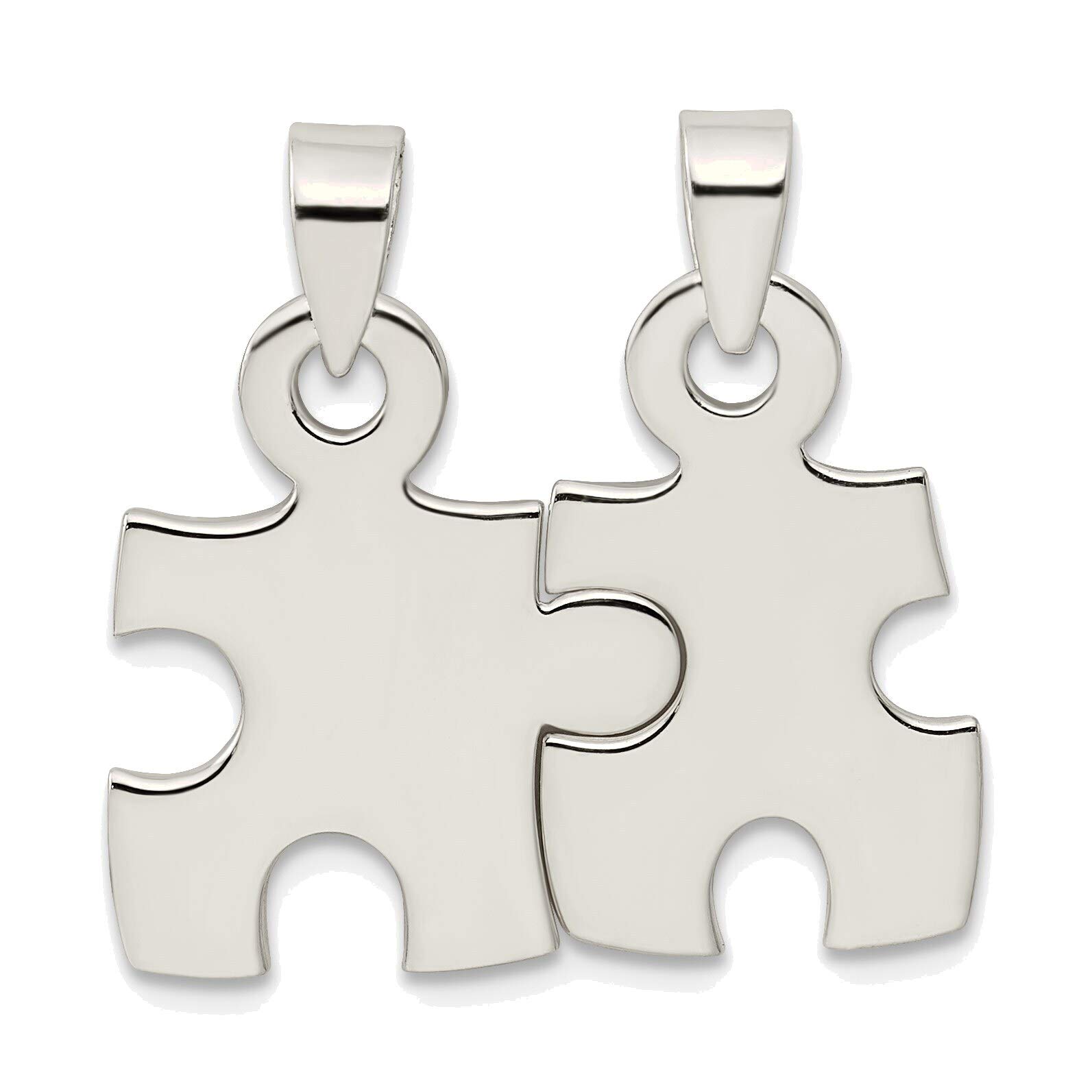 Sterling Silver Puzzle Pendant - Perfect for Gifts & Everyday Wear