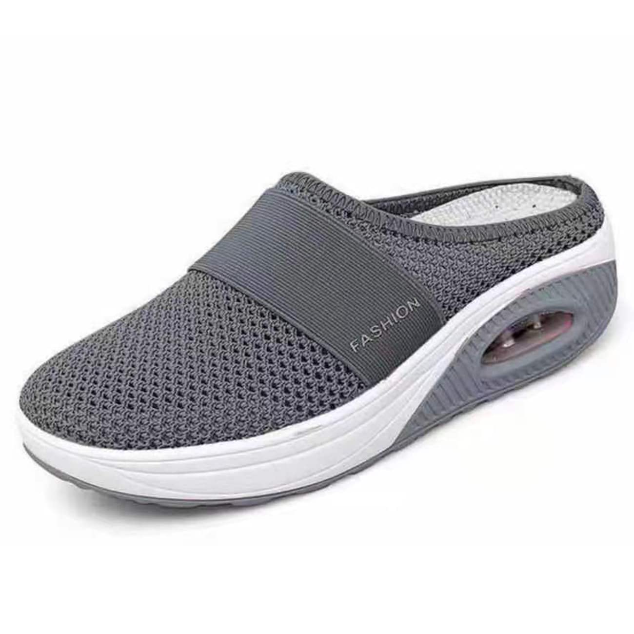 Hawtrytoa Women's Air Cushion Slip-On Walking Shoes - Orthopedic & Diabetic Friendly Comfort Shoes for Women - Lightweight Easy Fit Slip-On Sneakers for Walking, Travel & Everyday Wear