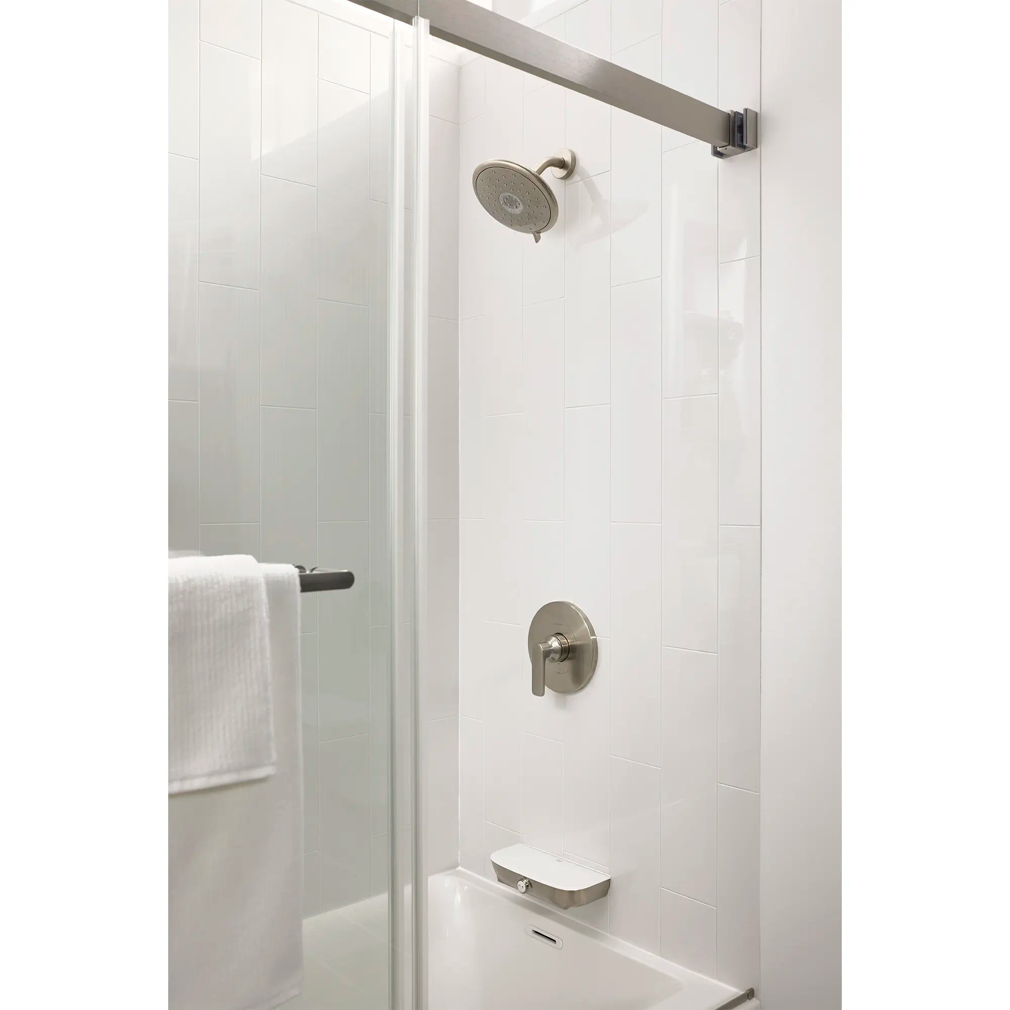 60 x 32 x 72 Inch Vertical Tile Bath Wall Set - Waterproof Shower Panel System for Modern Bathroom Renovation | Perfect for Home Spa, Luxury Bath & Shower Area Upgrade