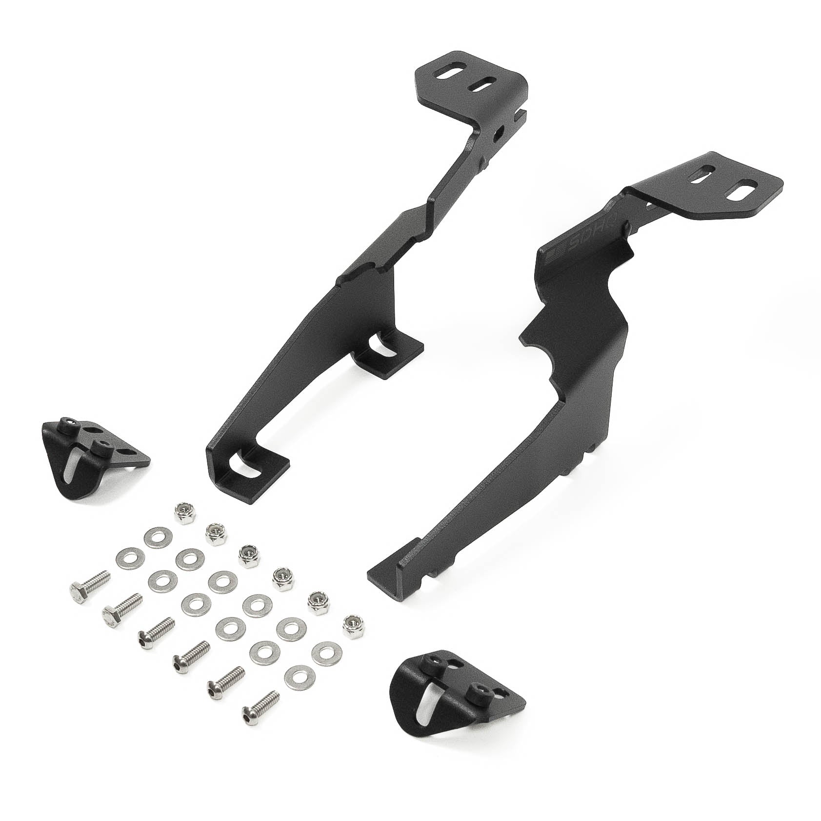 2023-2024 Ford Super Duty SDHQ Built A-Pillar Light Mounts | Heavy Duty Off-Road Lighting Brackets for Trucks | Perfect for Night Driving & Off-Road Adventures