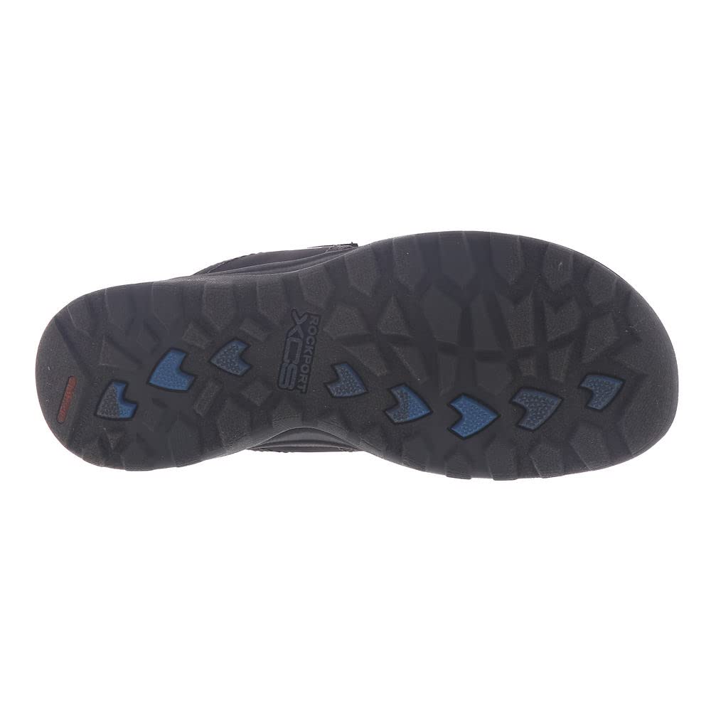Rockport Men's Trail Technique Velcro Slide Sandal - Comfortable Hiking & Walking Sandals for Outdoor Adventures, Travel & Casual Wear