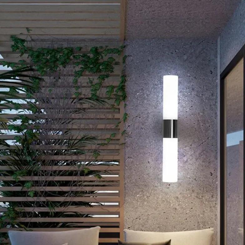 Modern Frosted Glass Wall Lights - Sleek & Energy-Efficient LED Sconces for Bedroom, Living Room, and Hallway Lighting Decor
