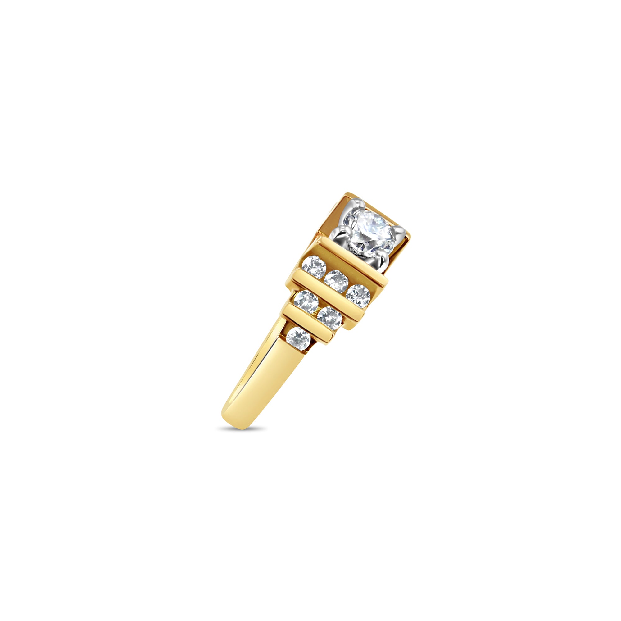1 Carat Round Brilliant Cut Diamond Engagement Ring for Women - Perfect for Proposals, Weddings & Anniversaries