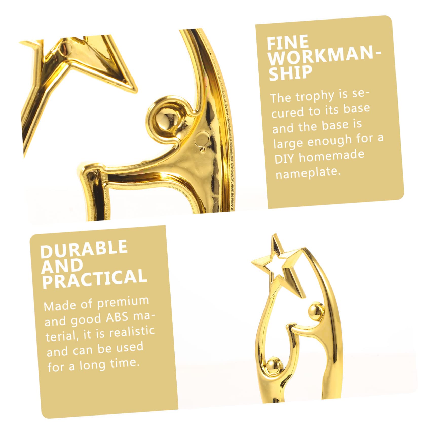 SUPVOX Basketball Trophy Toys for Kids - Sports Awards & Prizes for Children - ABS Plastic Sports Reward for Basketball Games, Competitions & School Events