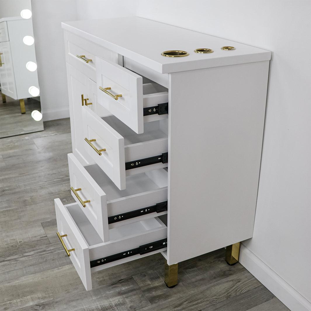 Broadway Salon Station - Professional Hair Styling Station for Salons & Home Use | Perfect for Hairdressers, Barbers & DIY Styling