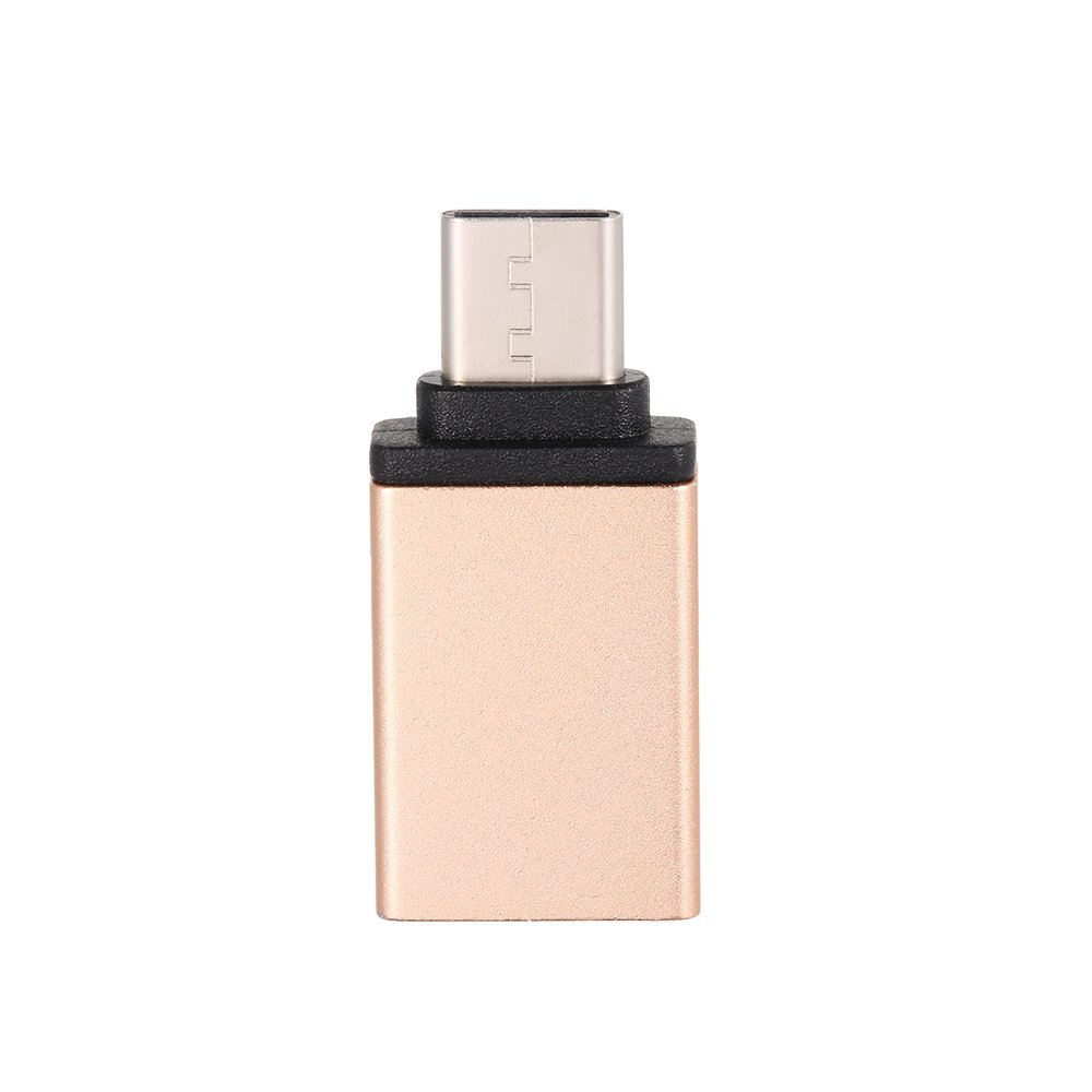 USB C to USB 3.0 Adapter - Type C Male to USB A Female OTG Converter - Aluminum Alloy Design - Compatible with Samsung Galaxy S8 Plus, Xiaomi Mi5/Mi6 - Perfect for Data Transfer & Charging Between USB-C and USB-A Devices