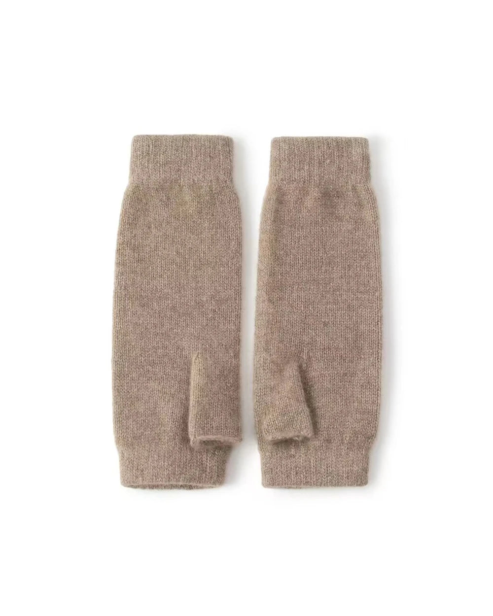 Cashmere Fingerless Gloves for Women & Men - Soft & Warm Winter Knit Gloves - Perfect for Driving, Typing & Outdoor Activities
