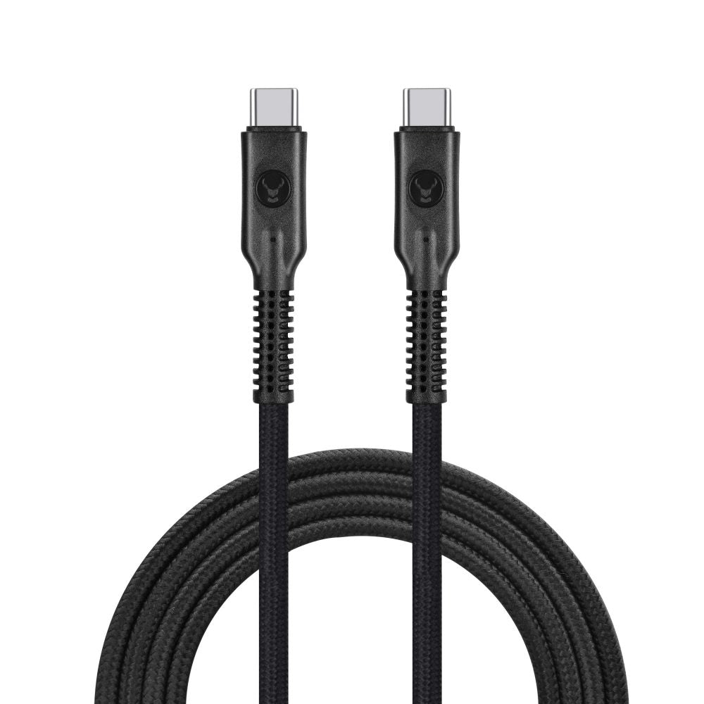 Bonelk Long Life Durable USB C to USB C Cable 240W 40Gbps 8K Fast Charging & Data Transfer 1.5m (Black) - Perfect for MacBook Pro, iPad Pro, Galaxy S23 & High-Speed Charging Devices