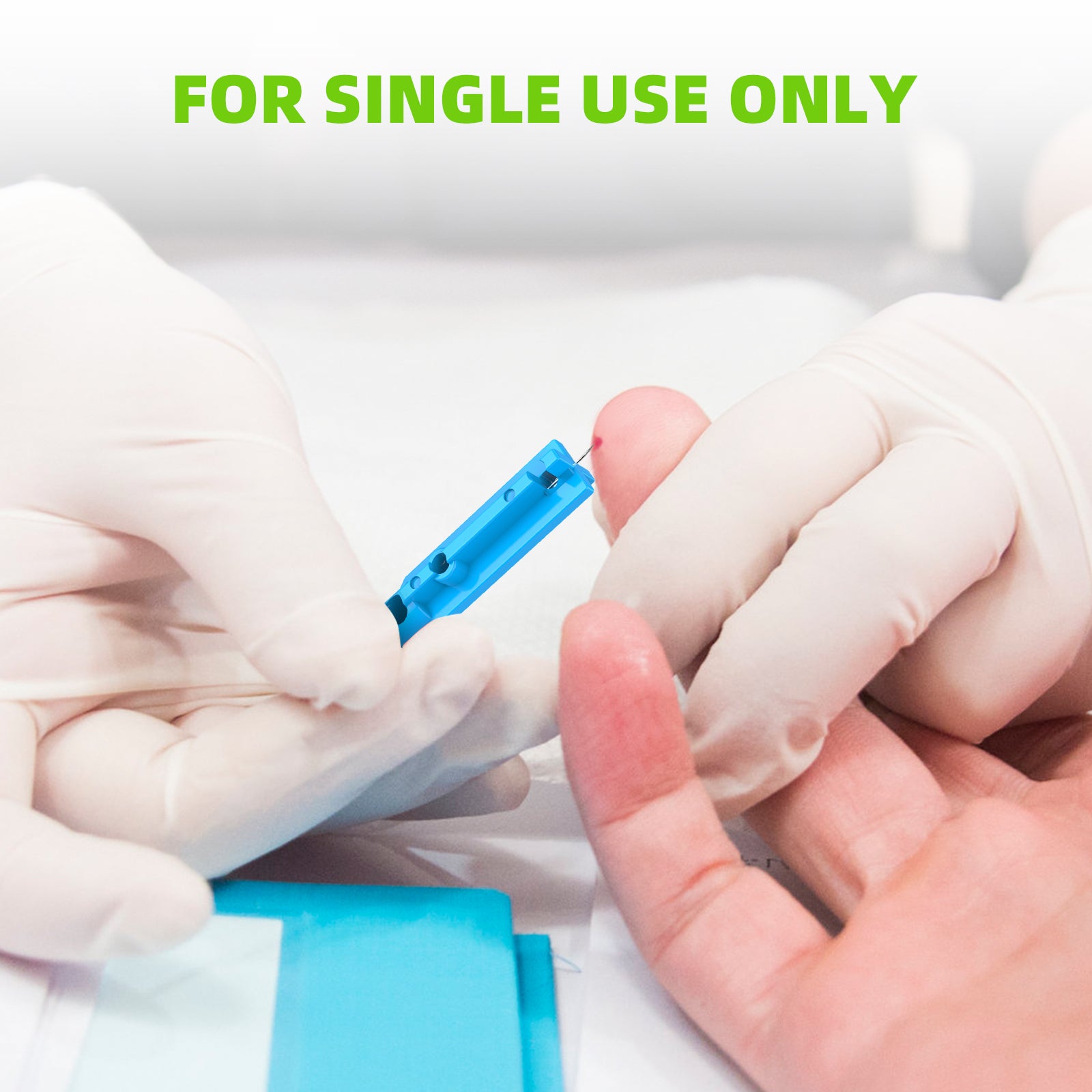 Metene 30G Diabetic Lancets - 300 Count Sterile Blood Lancets for Glucose Testing | Disposable Twist Top Lancets Compatible with Most Lancing Devices | Perfect for Home Blood Sugar Monitoring & Diabetes Care