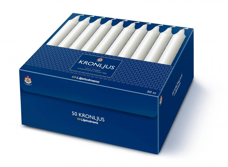 Liljeholmens Kronljus 50-Pack White LED Christmas Lights - Perfect for Holiday Decorations, Tree Trimming, and Indoor/Outdoor Party Lighting