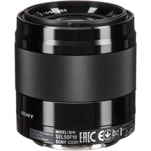 Sony E 50mm f/1.8 OSS Lens - Fast Prime Portrait Lens for Sony Mirrorless Cameras | Perfect for Low Light Photography, Street & Travel Shots
