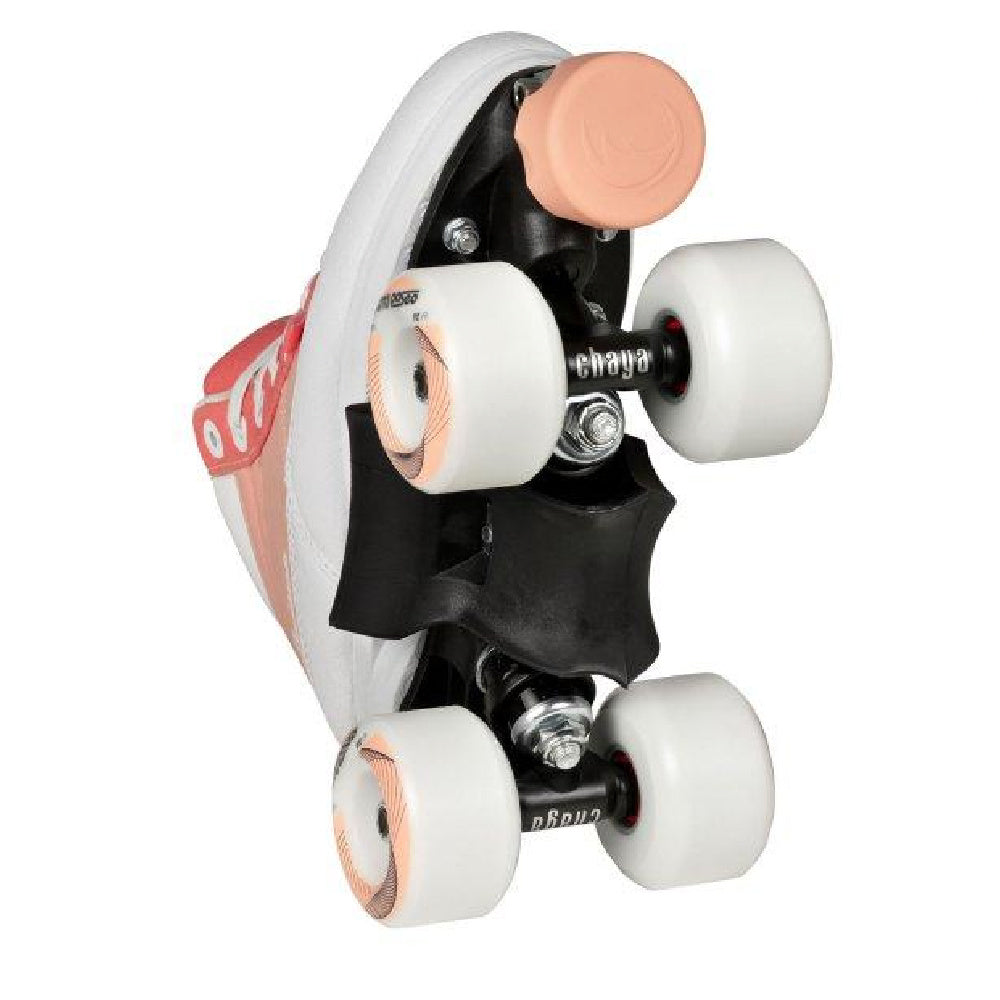 Chaya Park Kismet Barbiepatin 21 Roller Skates for Women - Adjustable Quad Roller Skates with Light-Up Wheels for Outdoor & Indoor Skating, Rink, Park, Fitness and Roller Derby