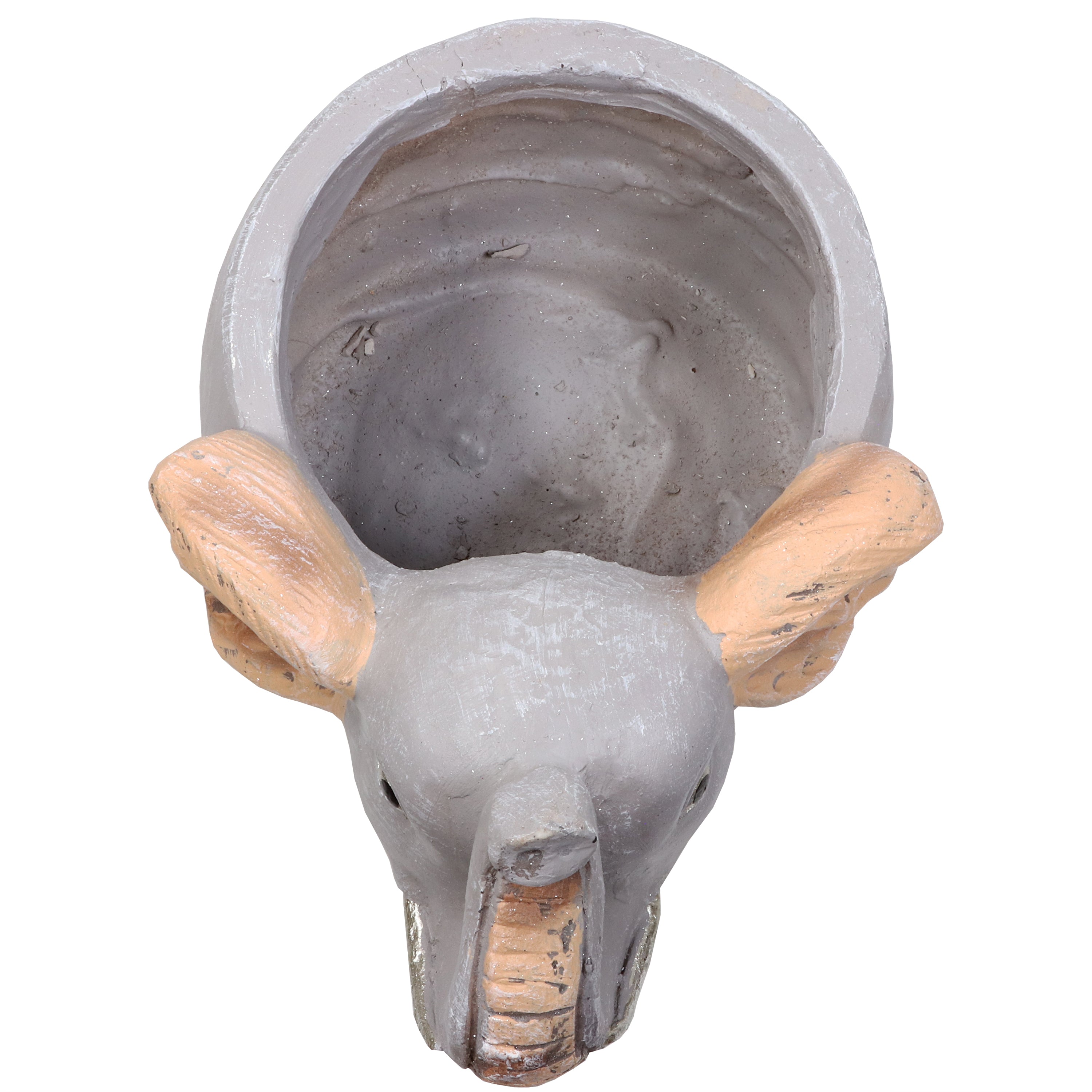 Sunnydaze Elsie the Elephant Indoor Planter Statue 8.5