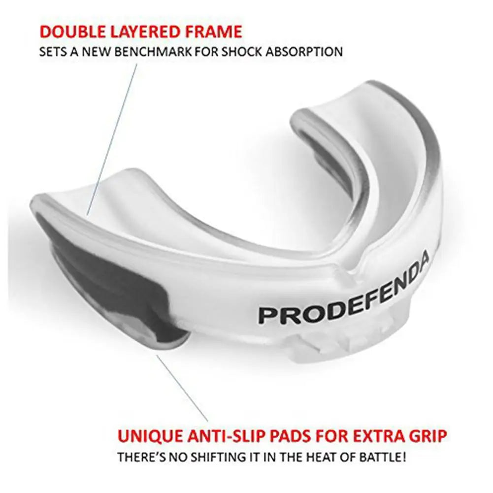 Professional EVA Boxing Mouthguard for MMA, Taekwondo, Basketball & Martial Arts Training - Protective Dental Gear for Fighters & Athletes