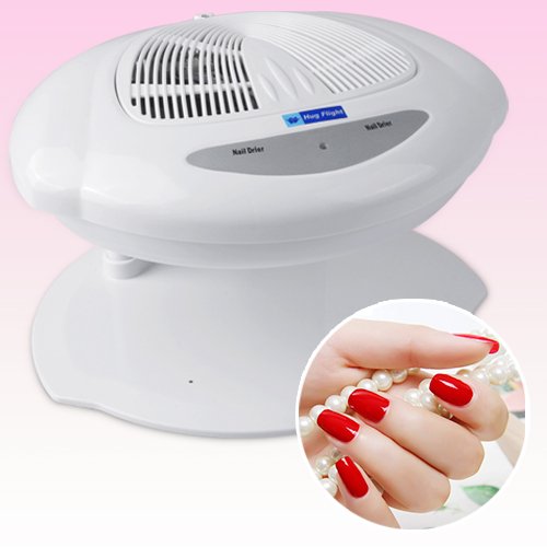 Portable Nail Dryer with Sensor - Fast Drying for Finger & Toe Polish, Warm & Cool Blower Fan, CE Certified | Perfect for Home Manicures, Nail Art, and Salon Use