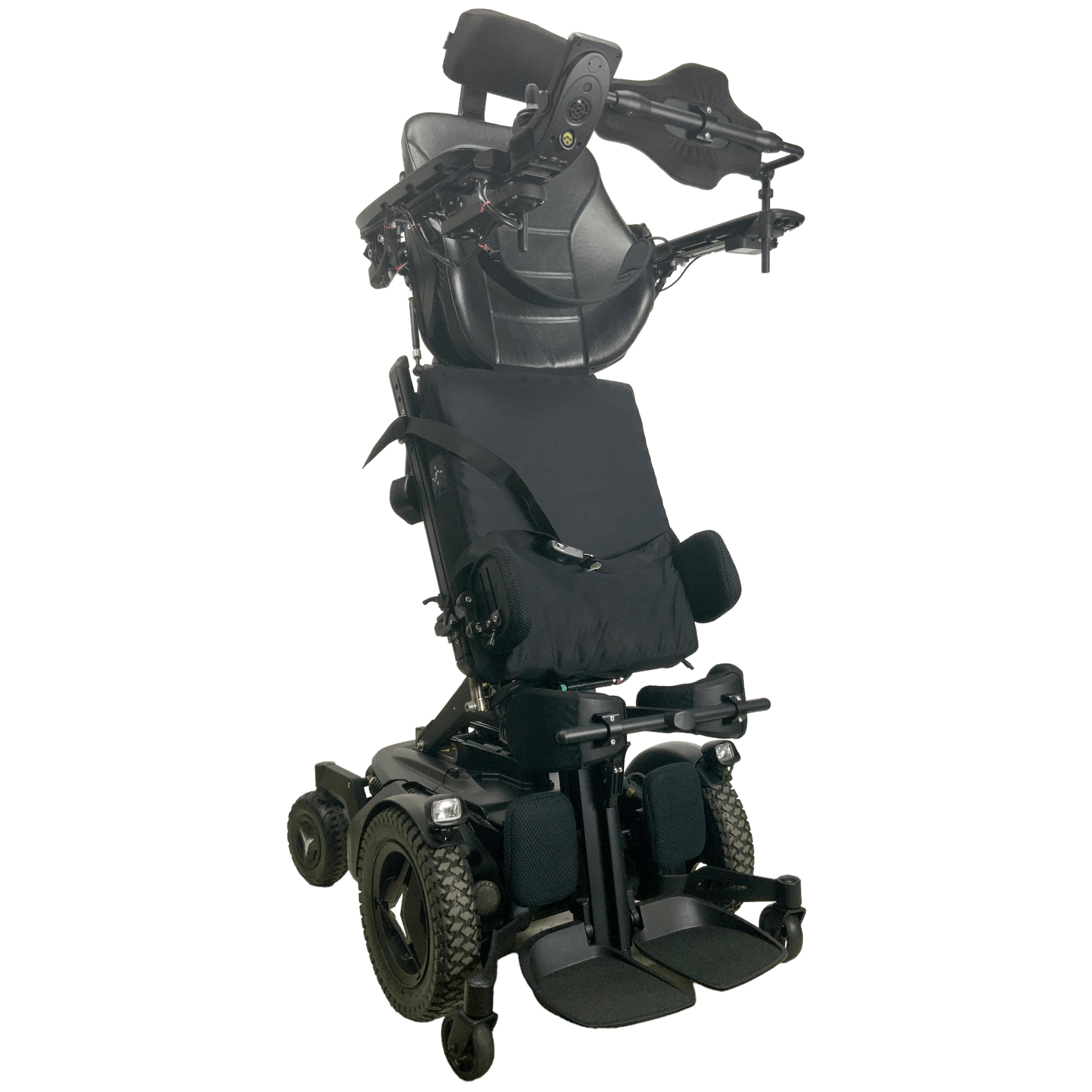 Permobil F5 VS Rehab Power Wheelchair - 17 x 22 Seat with Recline, Elevate, Vertical Stand, Tilt & Power Leg Rests | Mobility Aid for Home & Outdoor Use