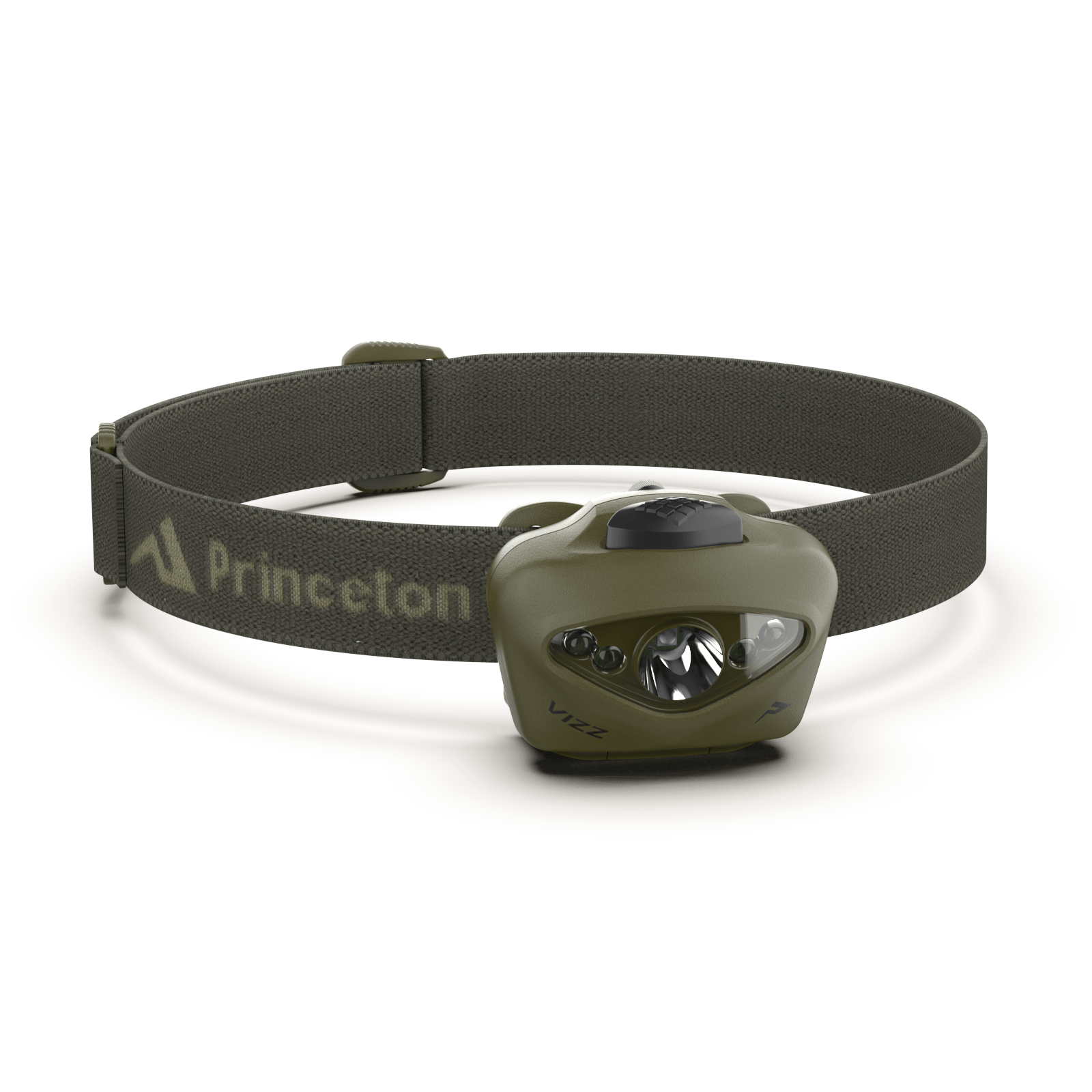 Princeton Tec Vizz 550 RGB Headlamp - 550 Lumens Ultra Bright LED Light with 33 Hours Runtime - Perfect for Camping, Hiking, Running & Outdoor Adventures
