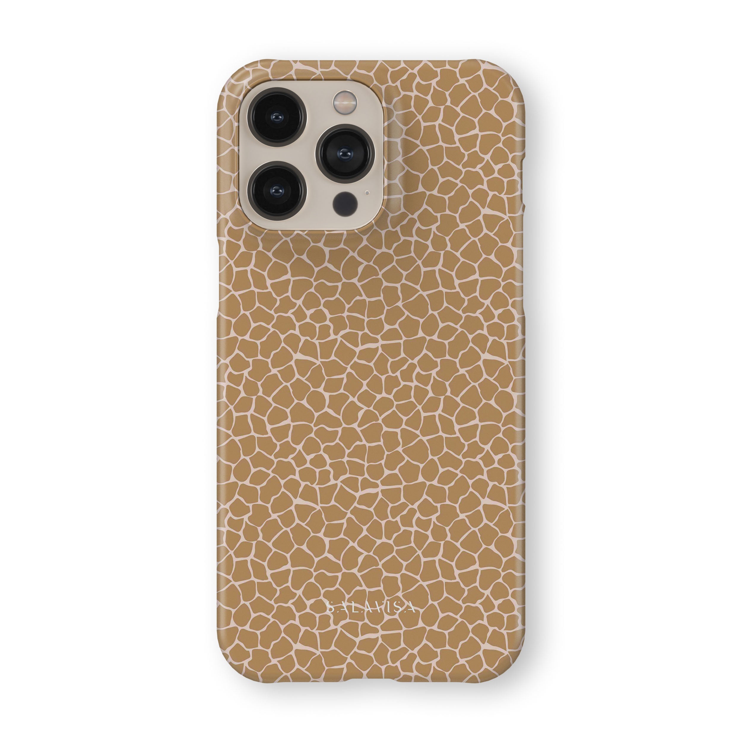 Stylish Orange Reptile Pattern Phone Case - Durable & Protective Cover for iPhone & Android - Perfect for Outdoor Adventures & Nature Lovers