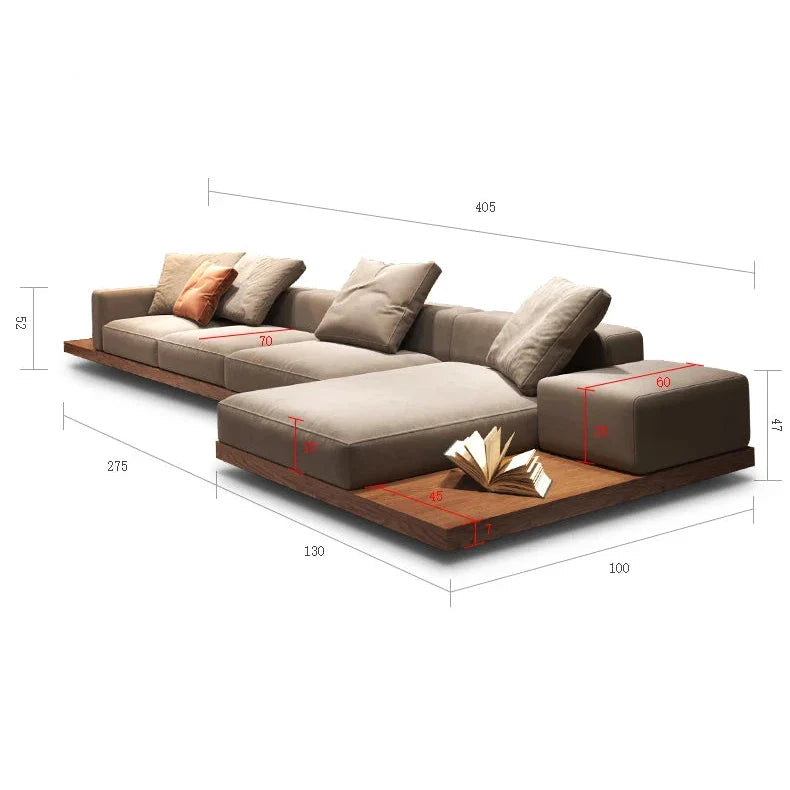 Modular Lounge Cloud Floor Sofa - Ultra Comfortable Accent Seating for Living Room, Bedroom & Home Theater Relaxation