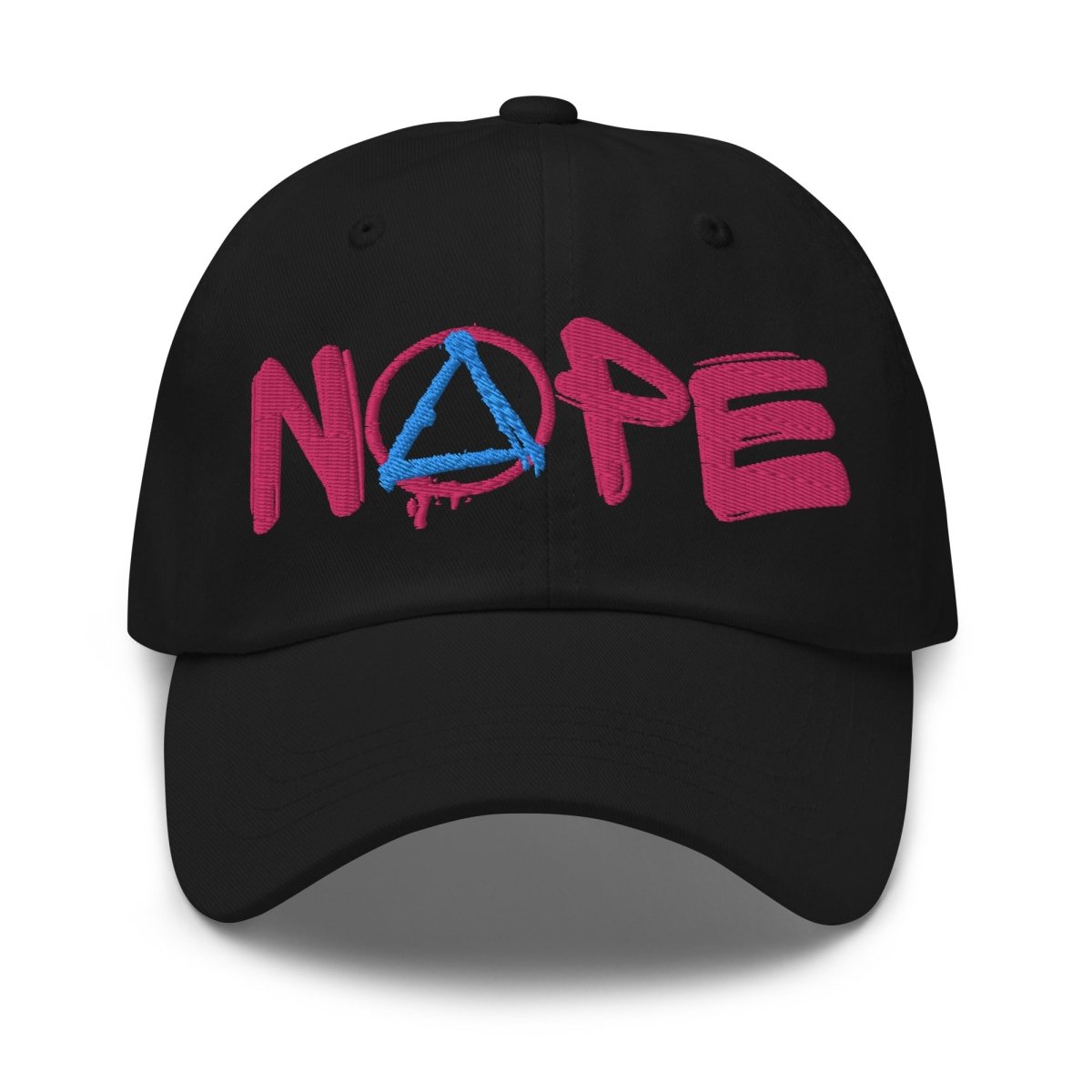 NOPE Embroidered Dad Hat - Adjustable Snapback Cap for Men & Women - Perfect for Casual Wear, Street Fashion, and Outdoor Activities