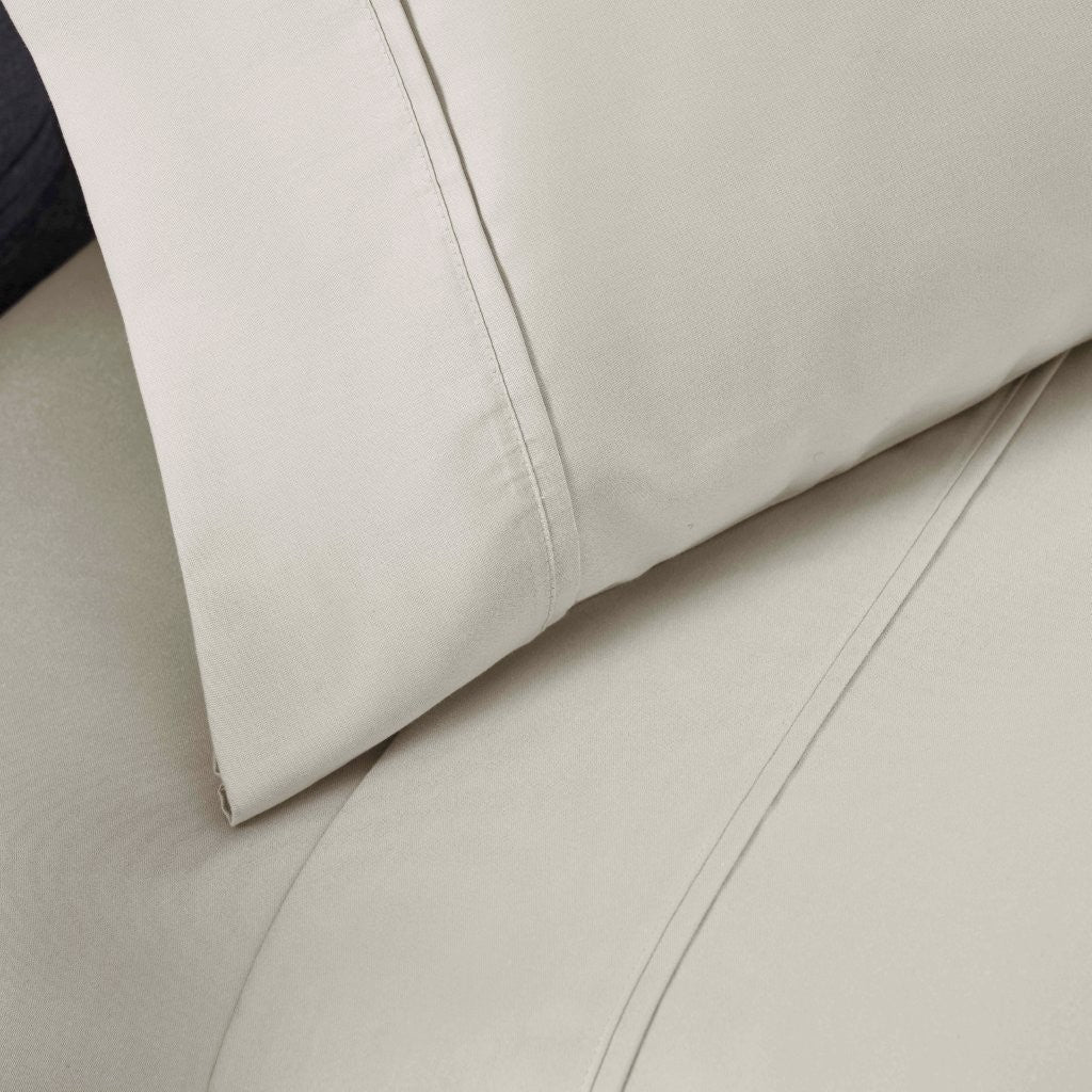 Premium 1400-1500 Thread Count Cotton Blend Deep Pocket Bed Sheet Set - Ultra Soft & Breathable for a Comfortable Sleep - Perfect for Master Bedroom, Guest Room & Dorm