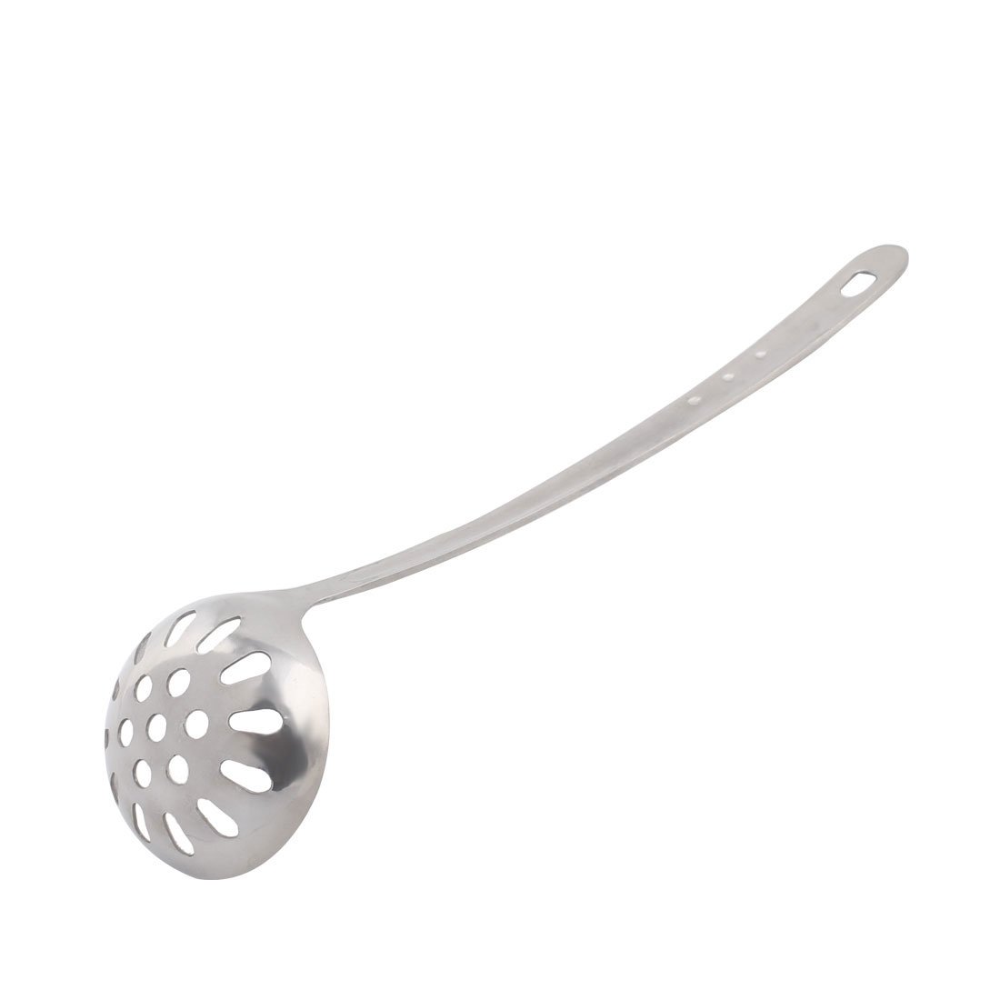 Stainless Steel Perforated Soup Ladle - 6cm Diameter Strainer for Kitchen & Cooking - Perfect for Straining Pasta, Soup, and Broth