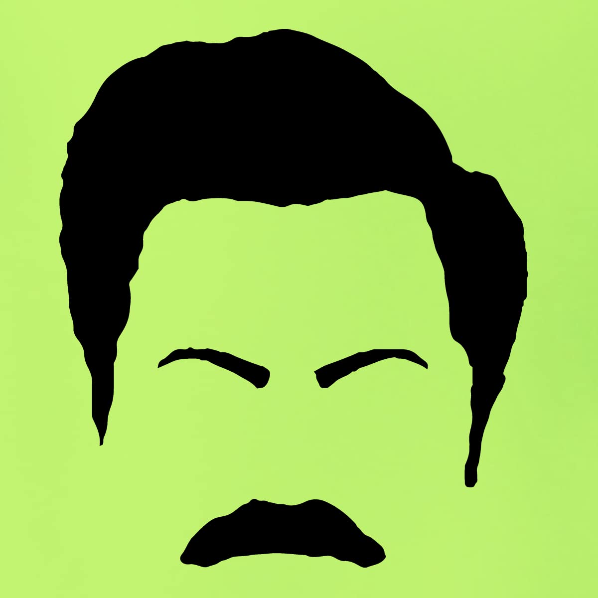 Ron Swanson Mustache Hoodie - Wild Bobby Parks and Rec Graphic Sweatshirt for Men & Women | Pop Culture Unisex Pullover | Perfect for TV Show Fans, Cosplay, and Casual Wear