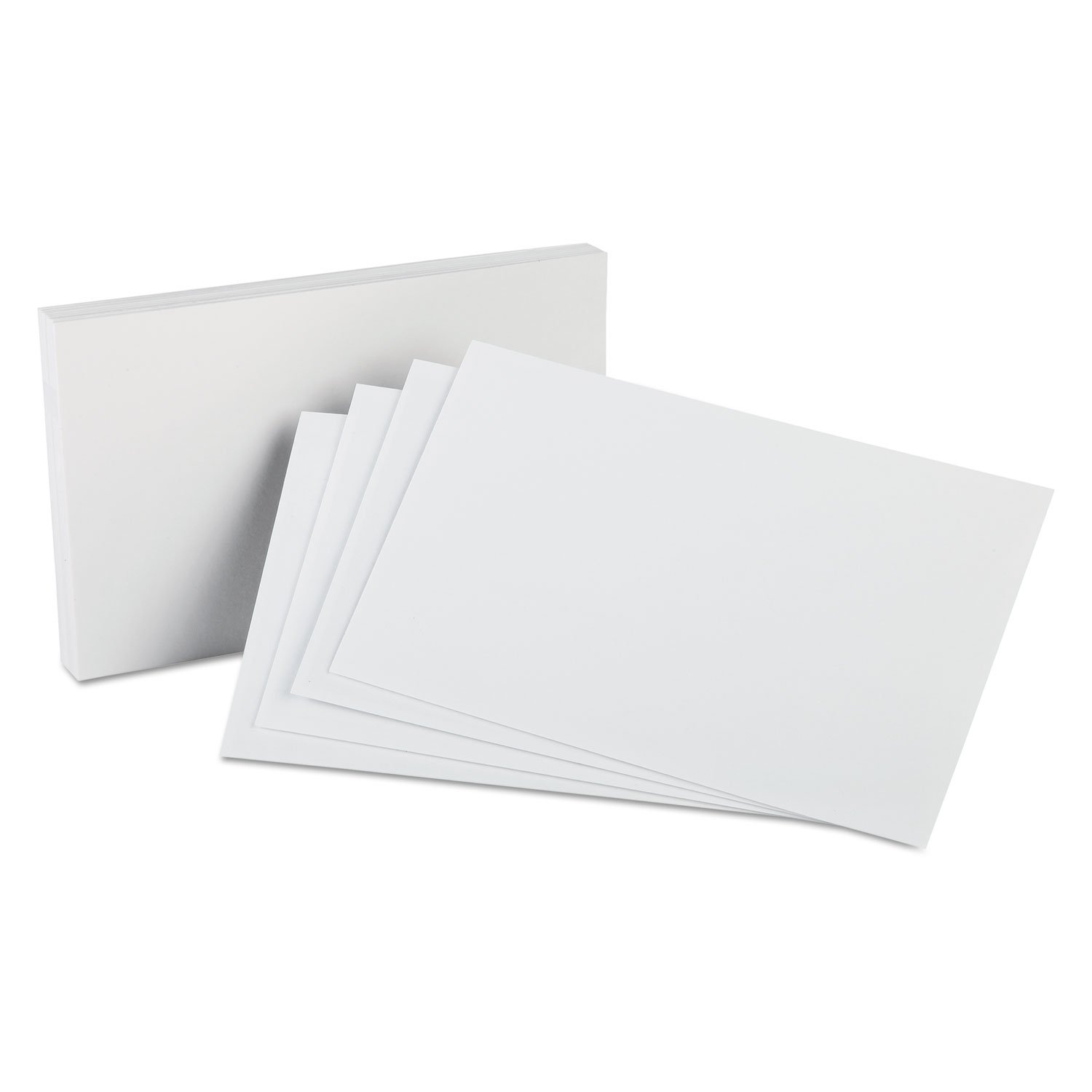 Oxford Unruled Index Cards 5