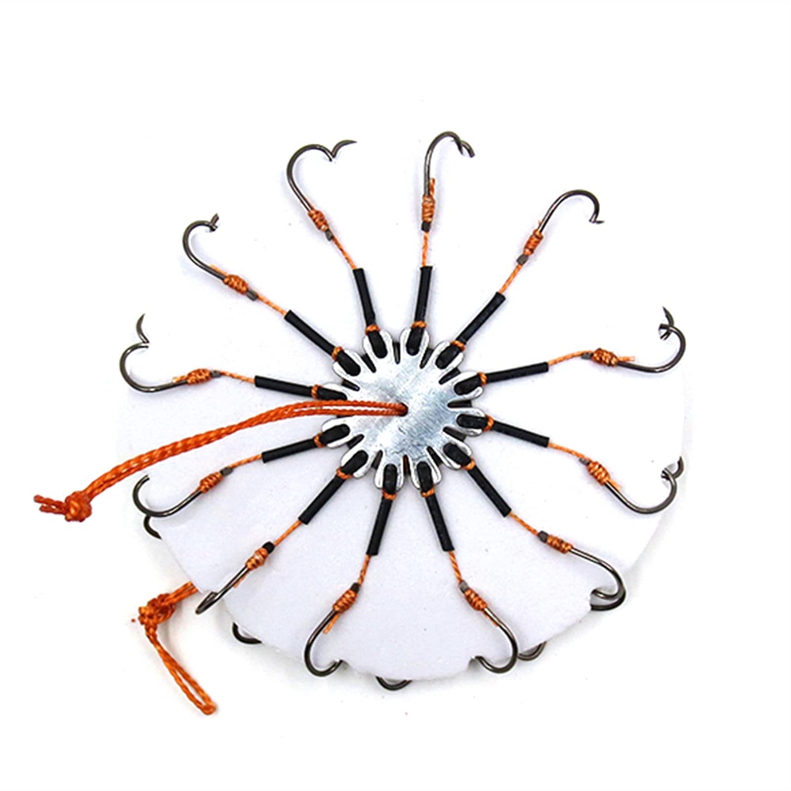 2pcs High Carbon Steel Sharp Baitholder Fishing Hooks - Explosion Hook Tackle Set for Carp & Freshwater Fishing | Durable Jig Hooks for Bass, Catfish & Panfish | Ideal for Lake, River & Pond Fishing (Model #7)