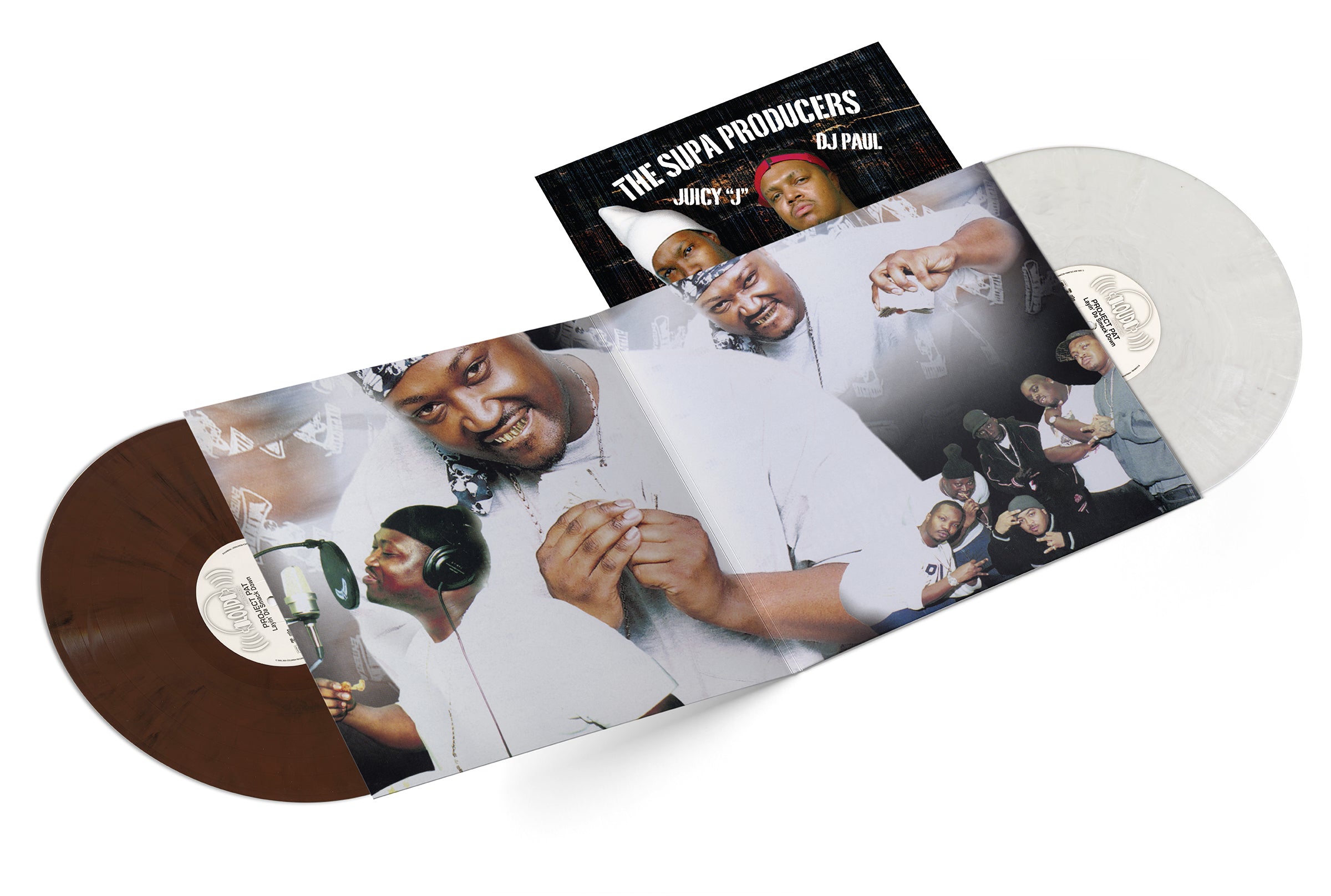 Layin' Da Smack Down Hardwood & Fog Limited Edition 2xLP Vinyl with OBI Strip - Perfect for Hip-Hop Collectors & Music Enthusiasts