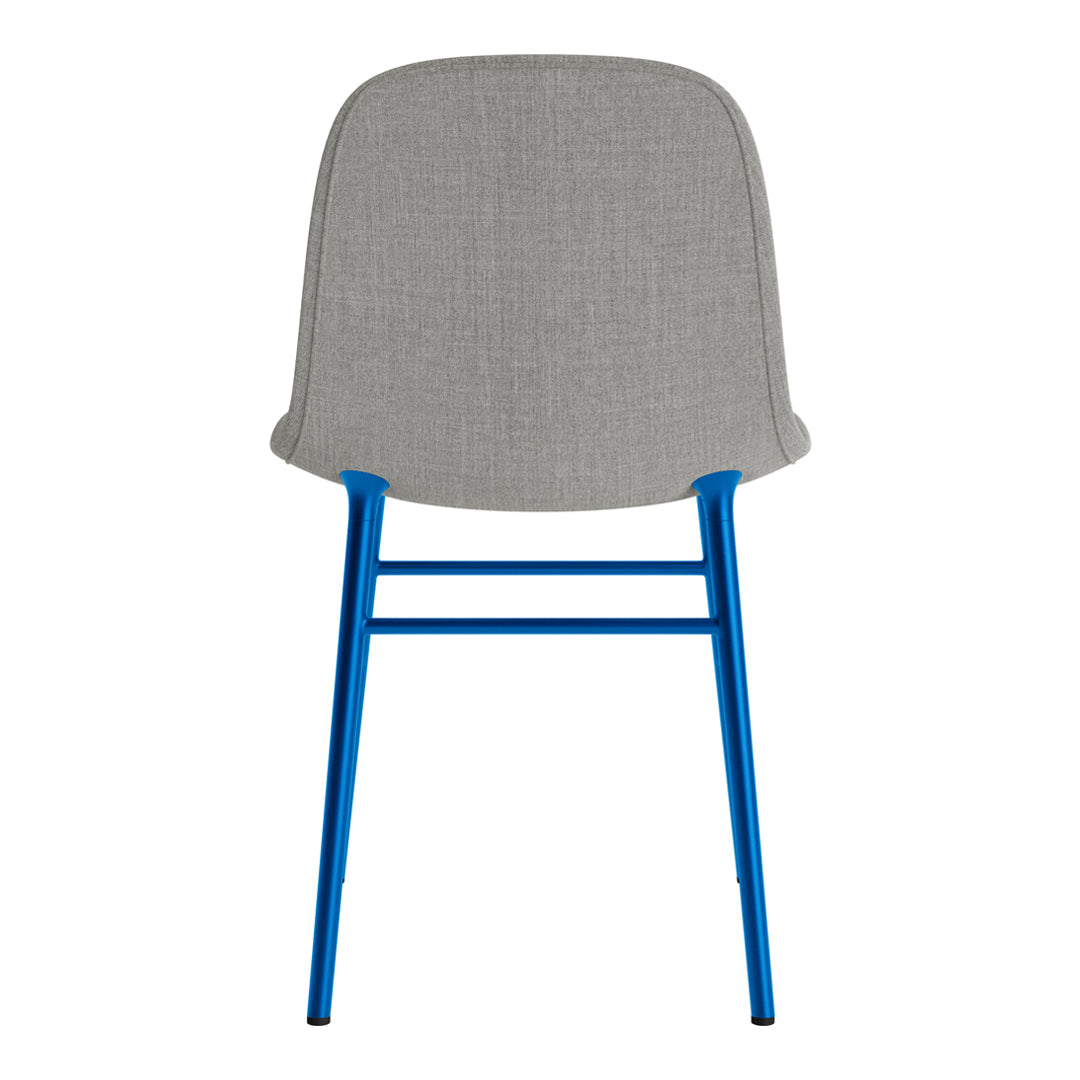 Modern Form Chair with Sturdy Metal Legs & Comfortable Upholstery - Perfect for Home Office, Living Room, or Dining Room Decor