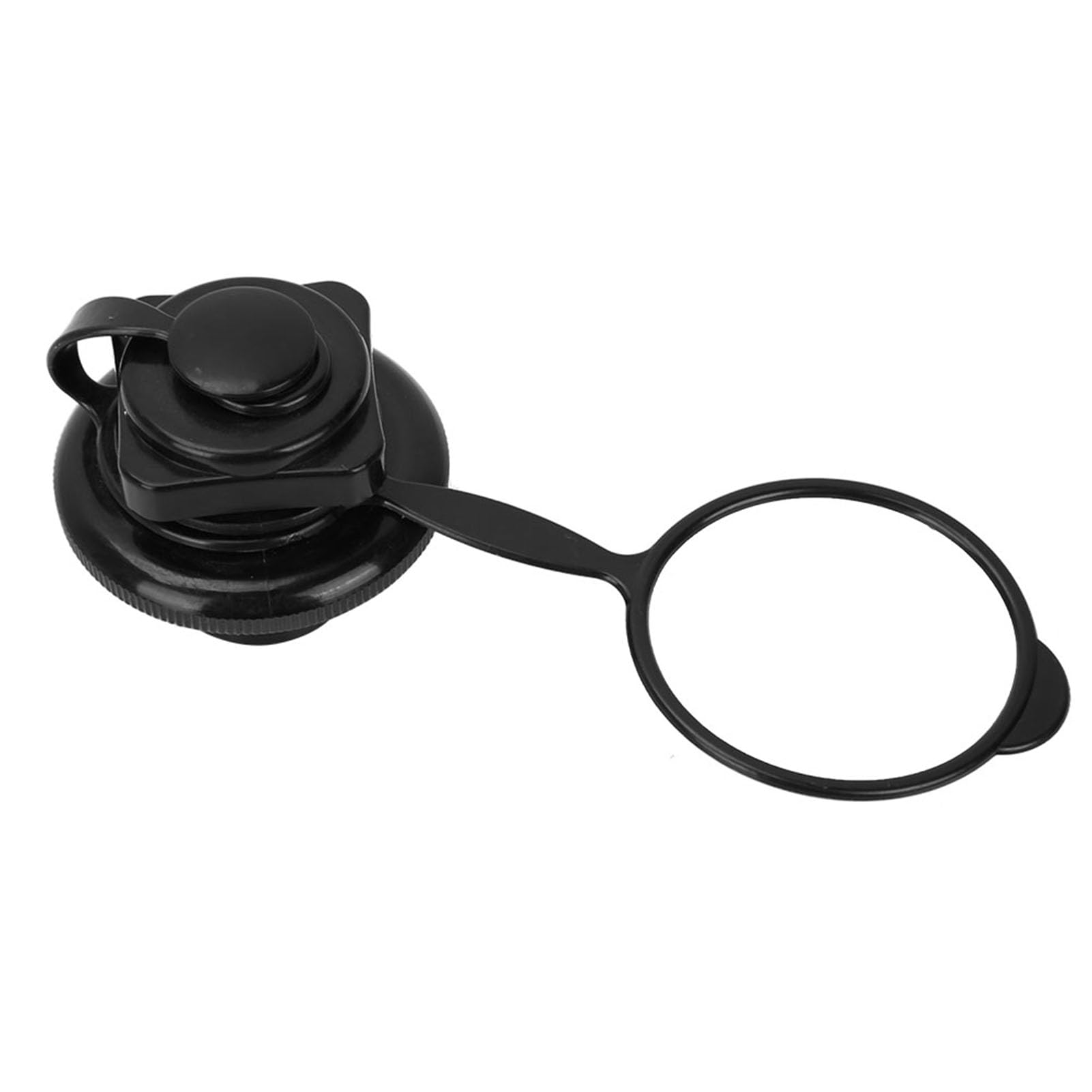 **23.9mm Black Plastic Inflatable Boat Air Valve - Replacement Boston Valve for Kayak, Raft, Canoe & Rubber Pool | Durable Gas Plug for Fishing & Water Sports**    *(Use Case: Perfect for inflatable boats, kayaks, rafts, canoes, and rubber pools to ensure airtight sealing during fishing, paddling, and water adventures.)*